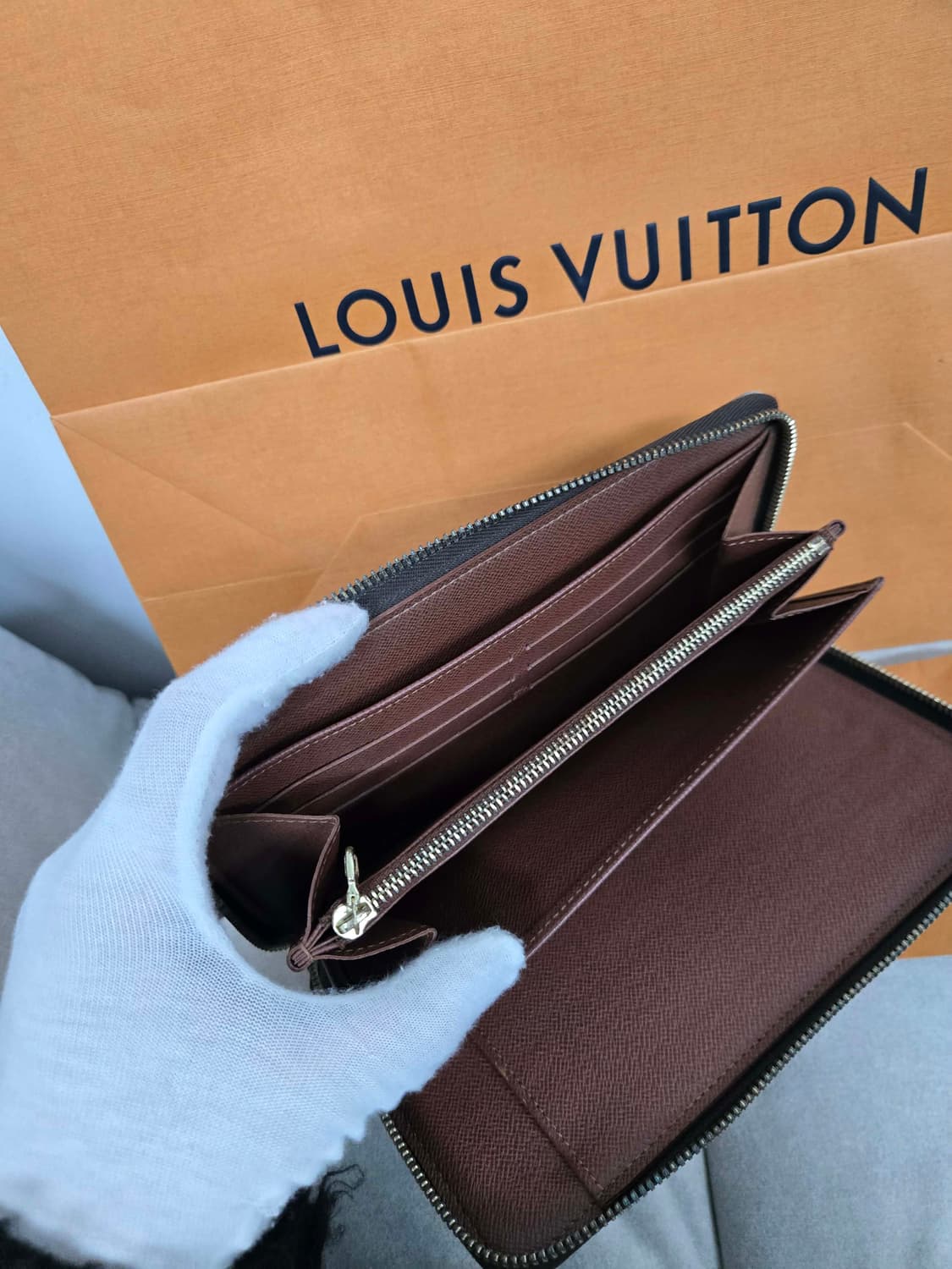 [보증서 정품] 루이비통 지피 오거나이저 장지갑 상품이미지1