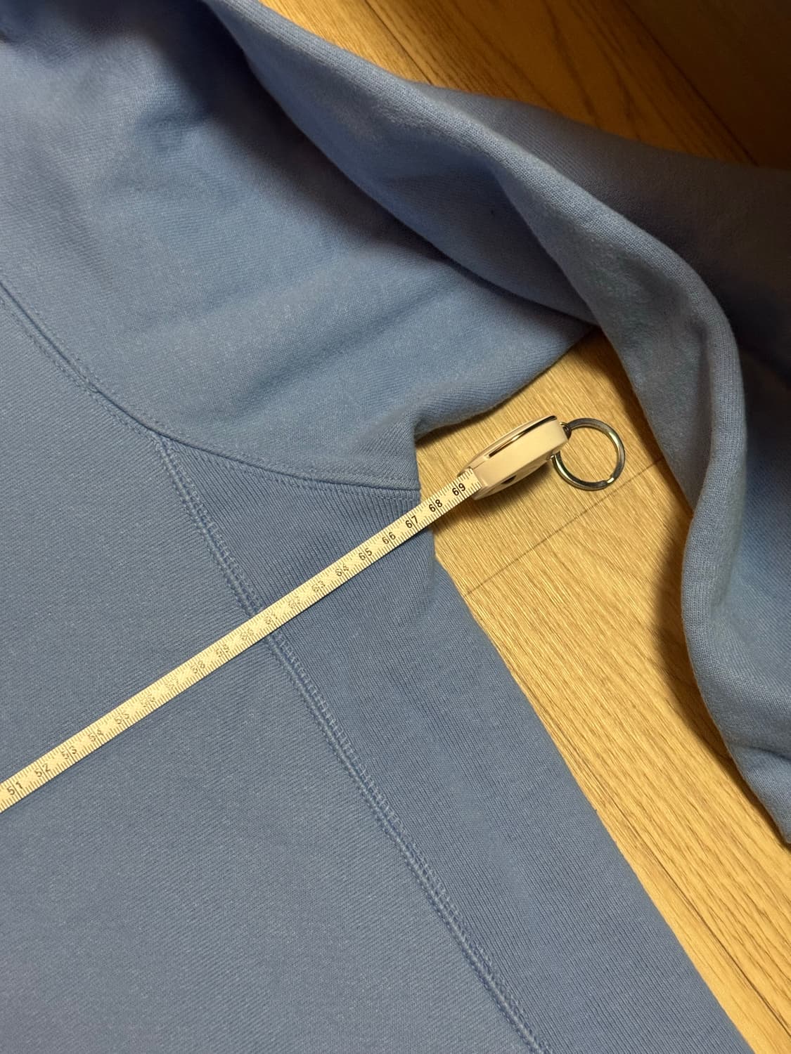 챔피온 리버스위브 스웨트셔츠 MoMA 스카이블루 상품이미지5