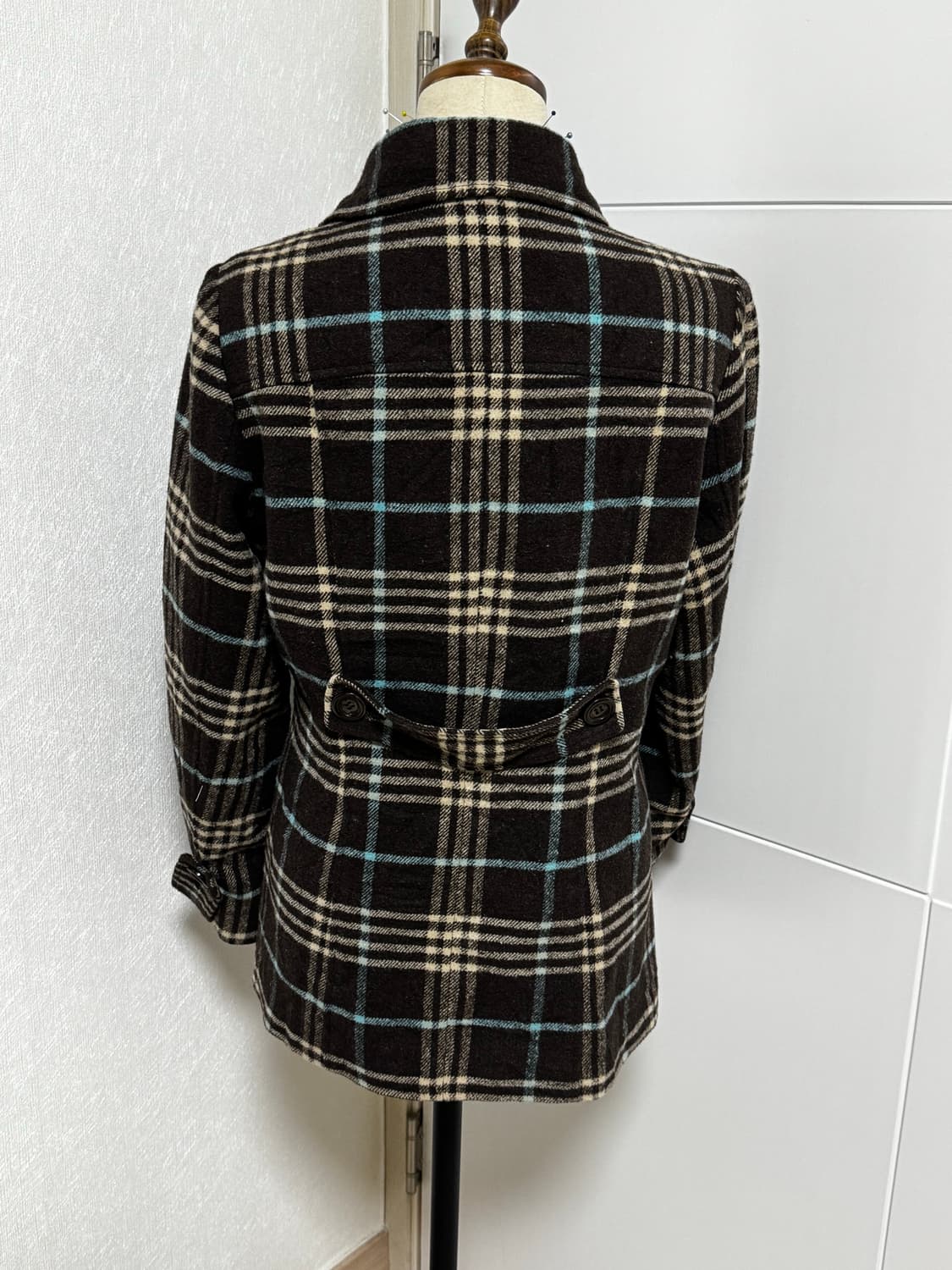 민트초코 하프코트 더블코트 상품이미지4