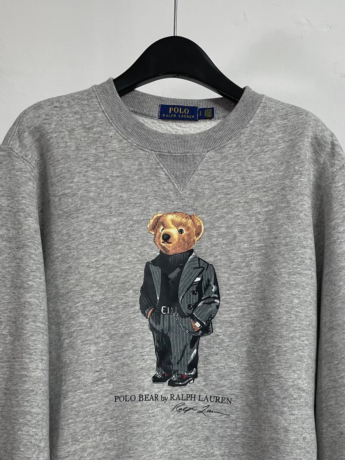 폴로 랄프로렌 베어 그레이 맨투맨 (on.362)   상품이미지2
