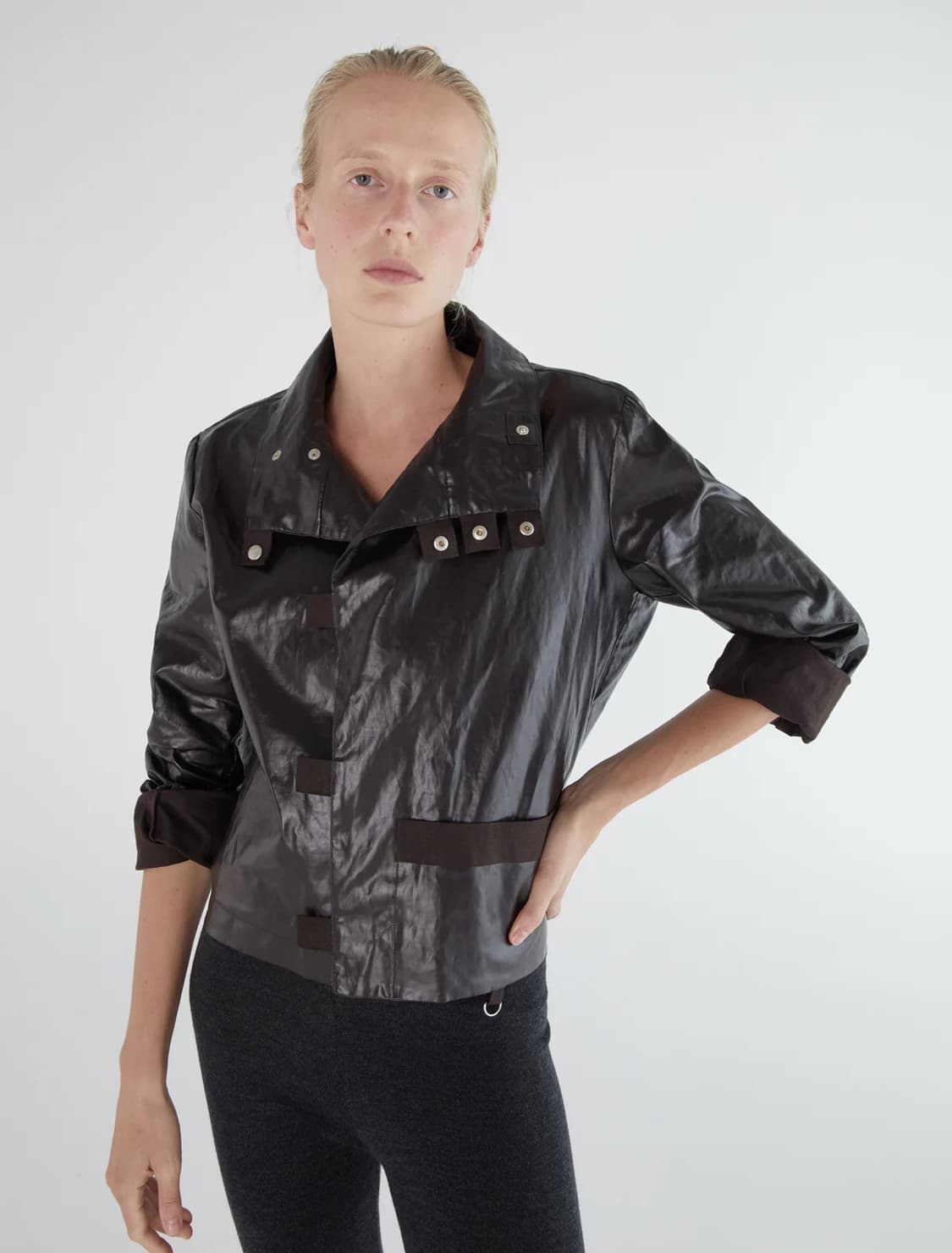 [S,M]팔로마울 CLAU 린넨 자켓 상품이미지2