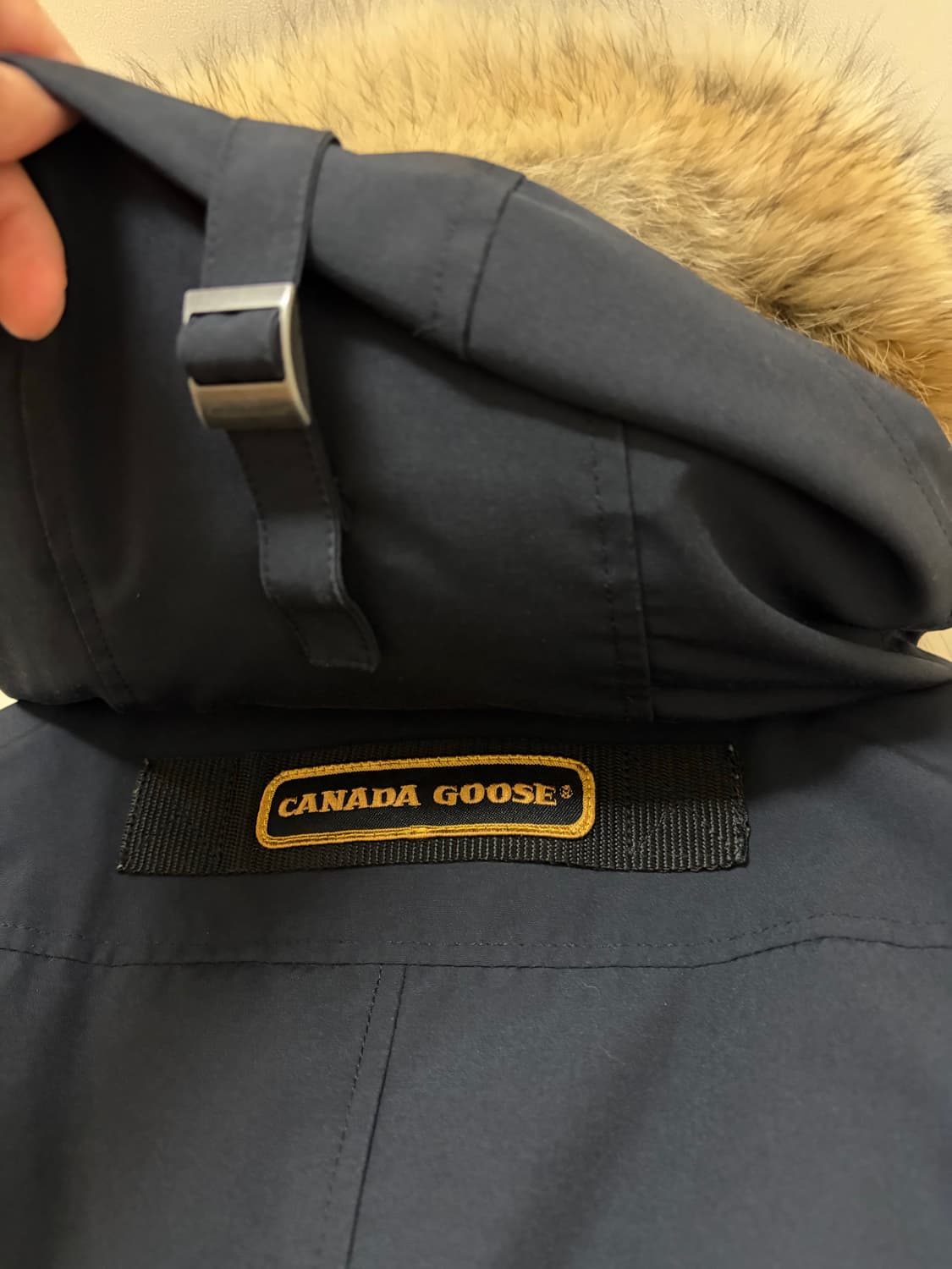 캐나다구스 샤토 패딩 네이비(M-M) 상품이미지5