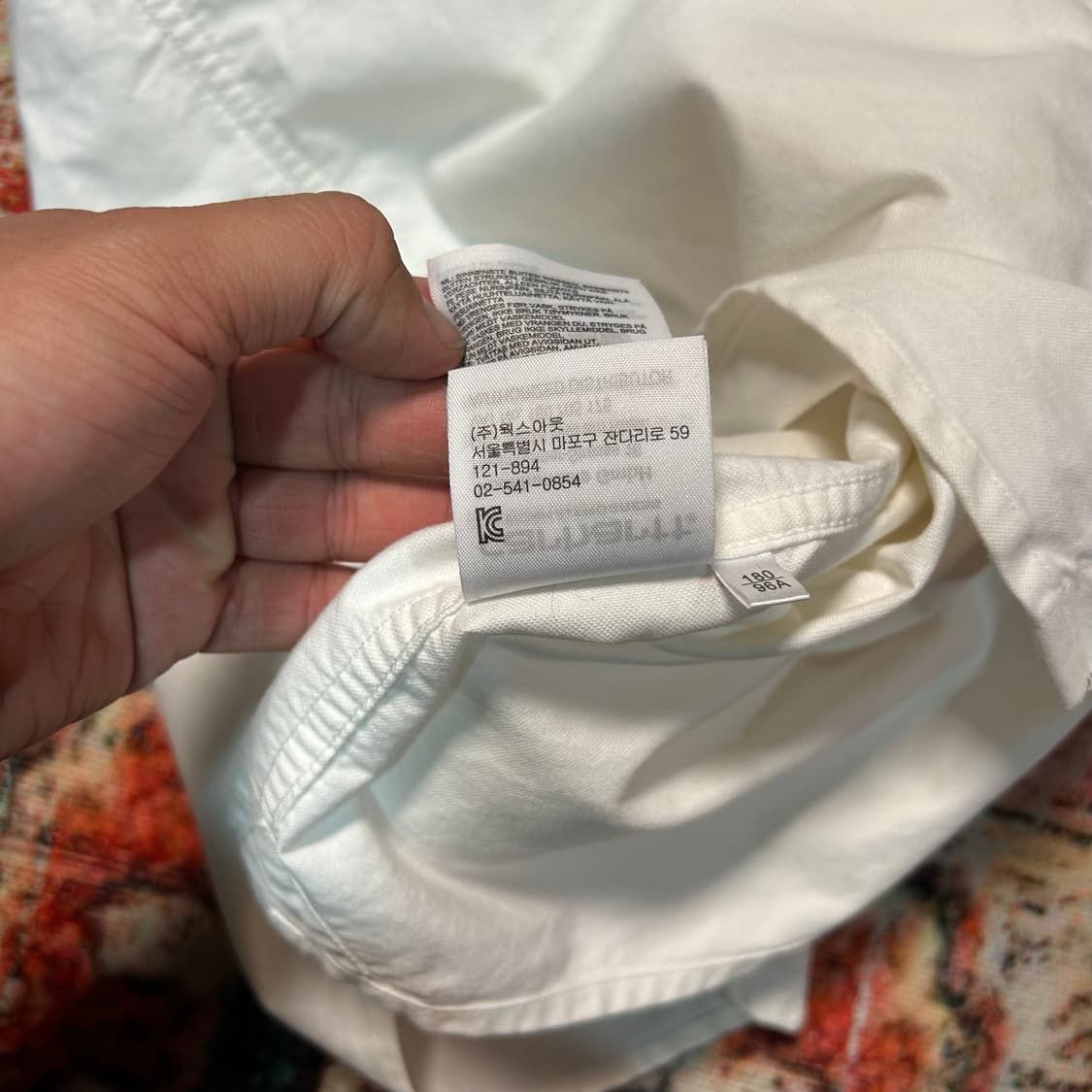 [L] 칼하트WIP 나바호 포인트 포켓 셔츠 상품이미지7