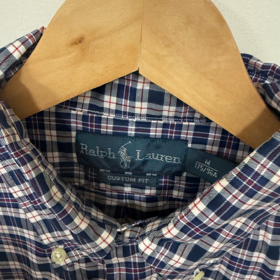 폴로 체크셔츠M[175/96A] 상품이미지3