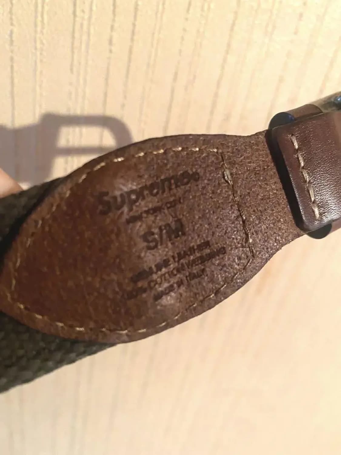 11FW 슈프림 플라이 프린트 벨트 상품이미지4