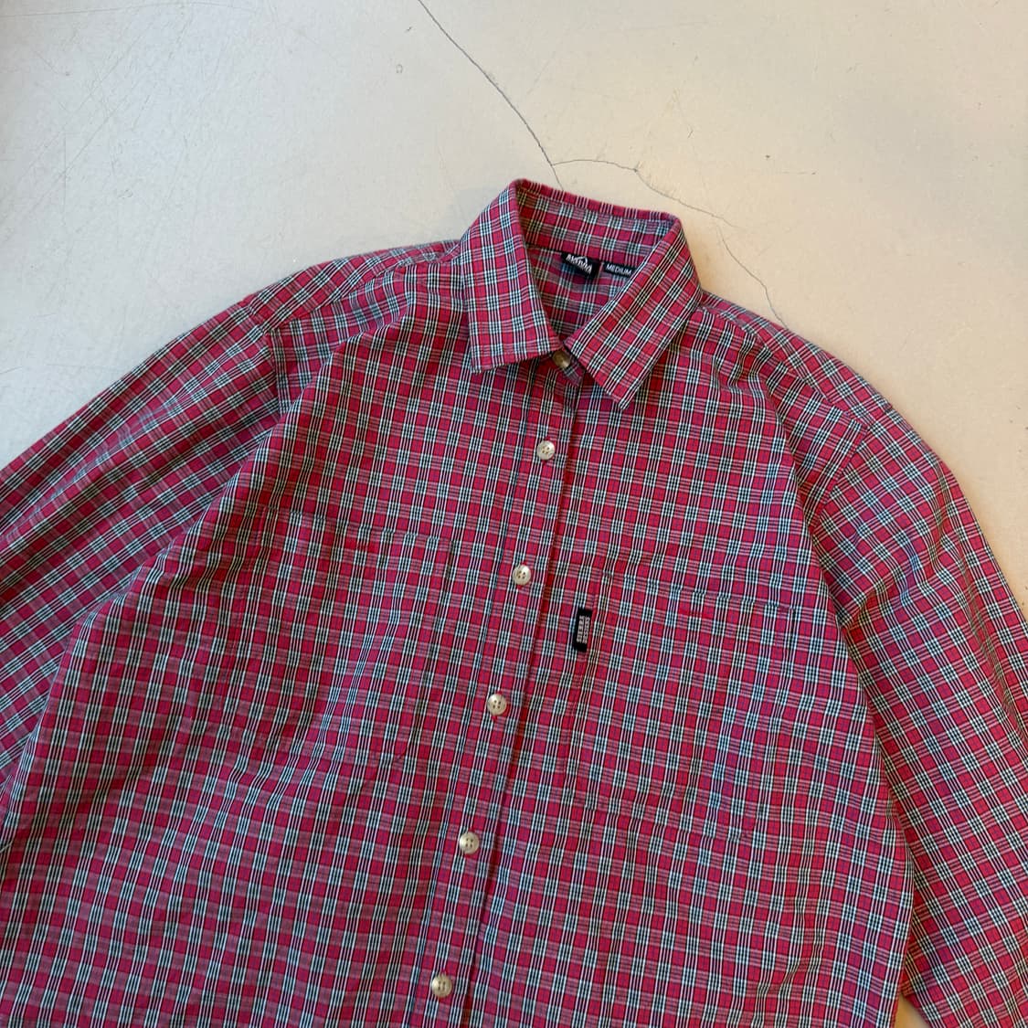 시에라 디자인 체크 셔츠 상품이미지3