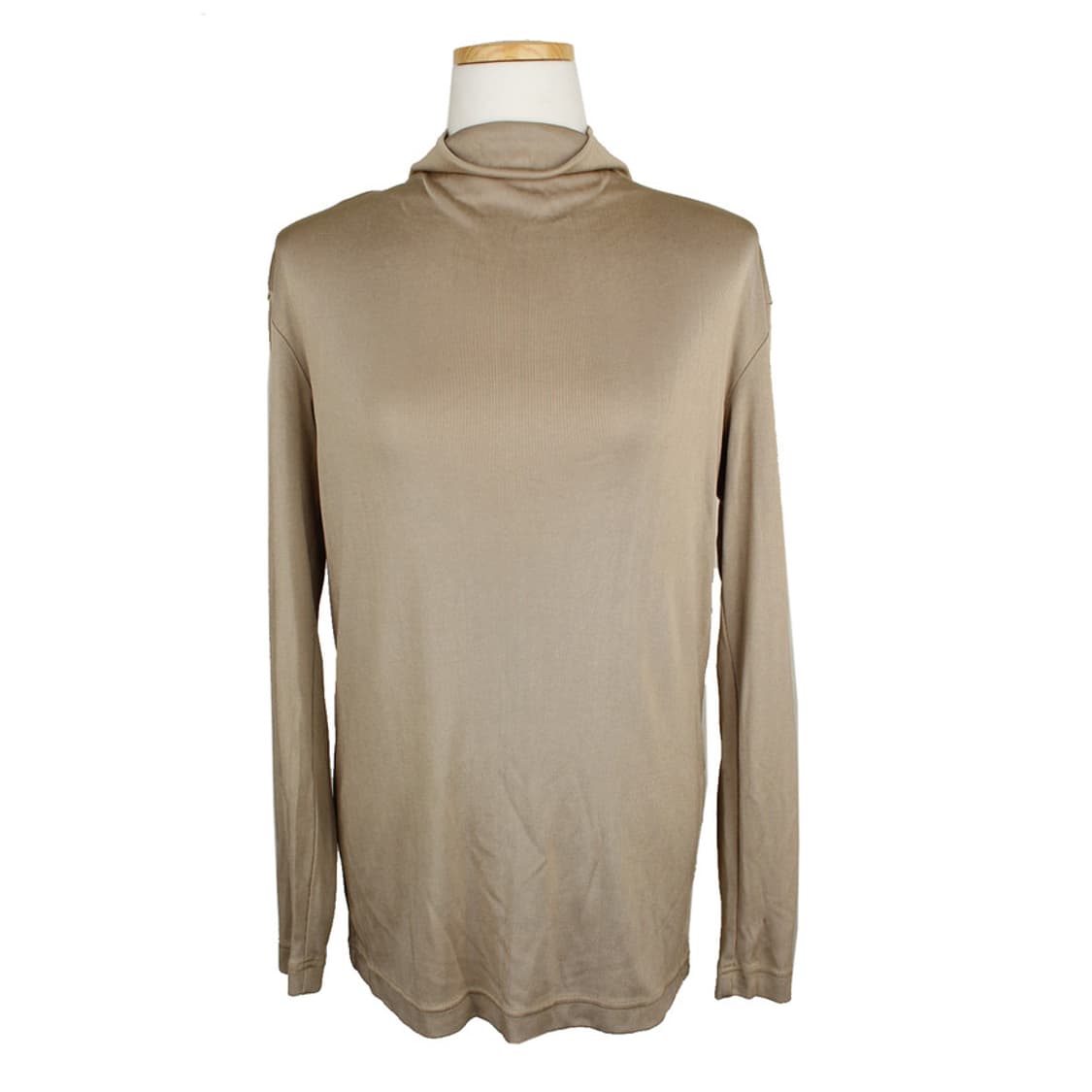 이세이 골드베이지 골지 터틀넥 상의(M) 상품이미지1
