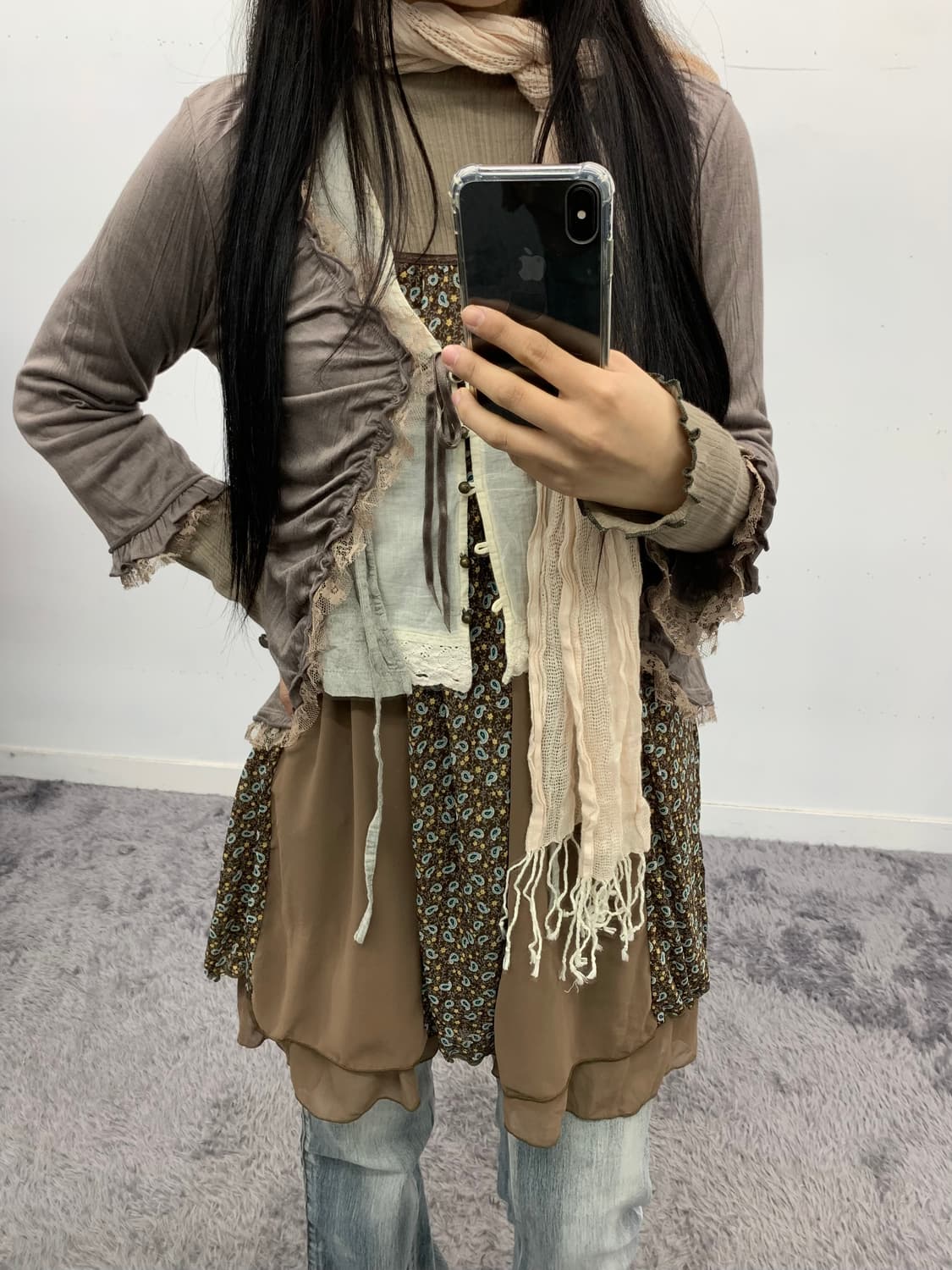 재패니즈 모리 레이어드 베스트 상품이미지3