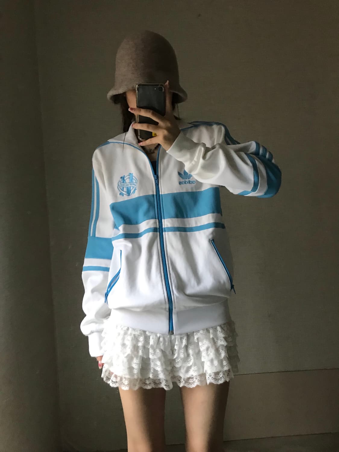 아디다스 00s 흰하 져지 상품이미지5
