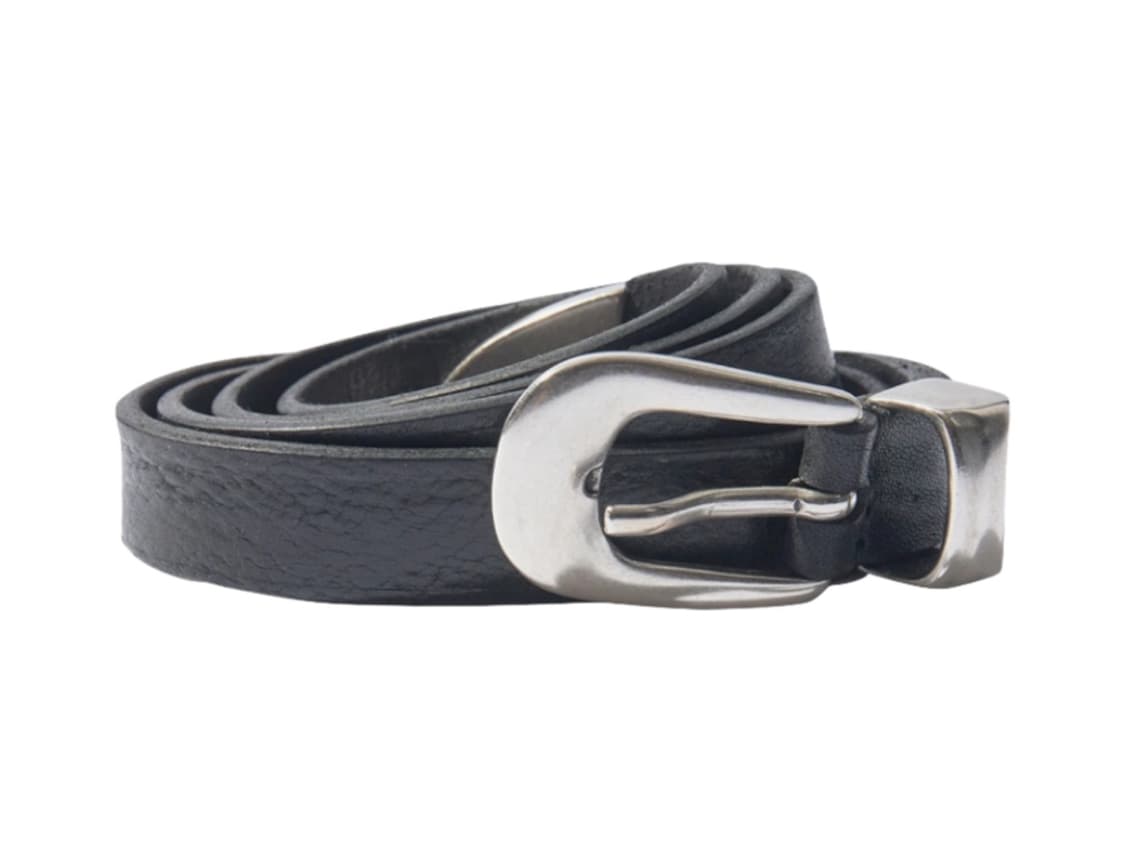 아워레가시 2cm 레더 웨스턴 벨트 블랙 상품이미지1