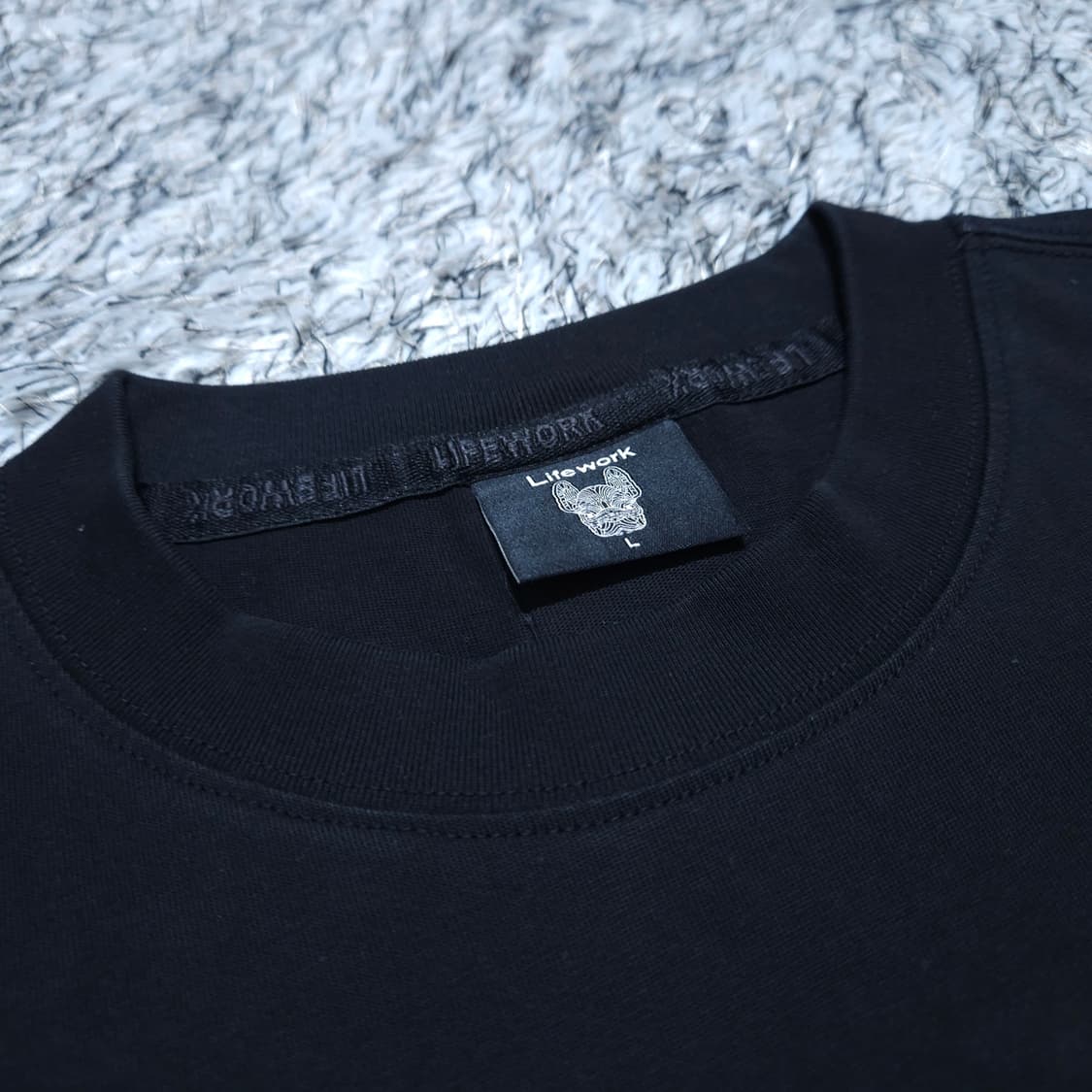 라이프워크) XL(110~) 남자 반팔라운드티 / 왕눈이샵 상품이미지8