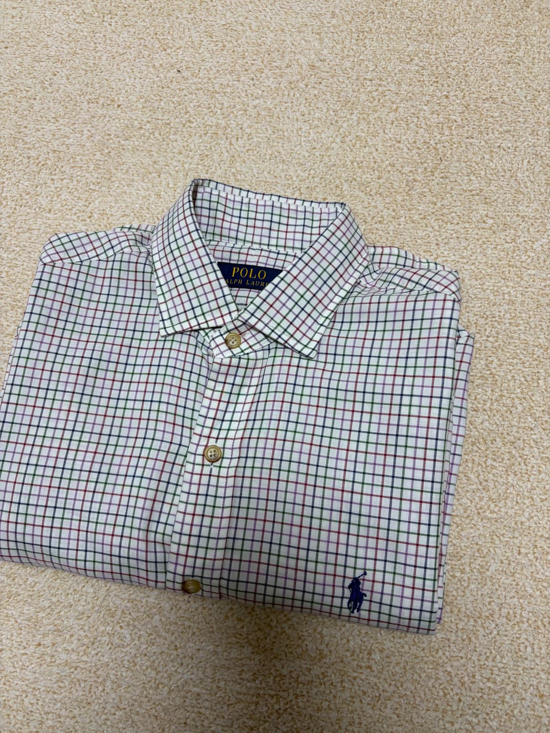 100) 폴로 랄프로렌 체크 셔츠 긴팔 상품이미지7