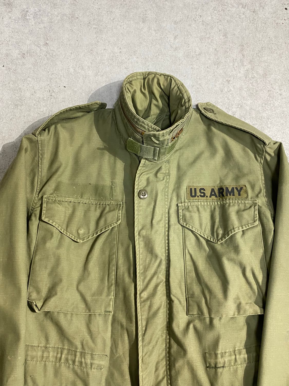 [US XS] 70s U.S.ARMY 미군 오리지널 M65 필드자켓 상품이미지2