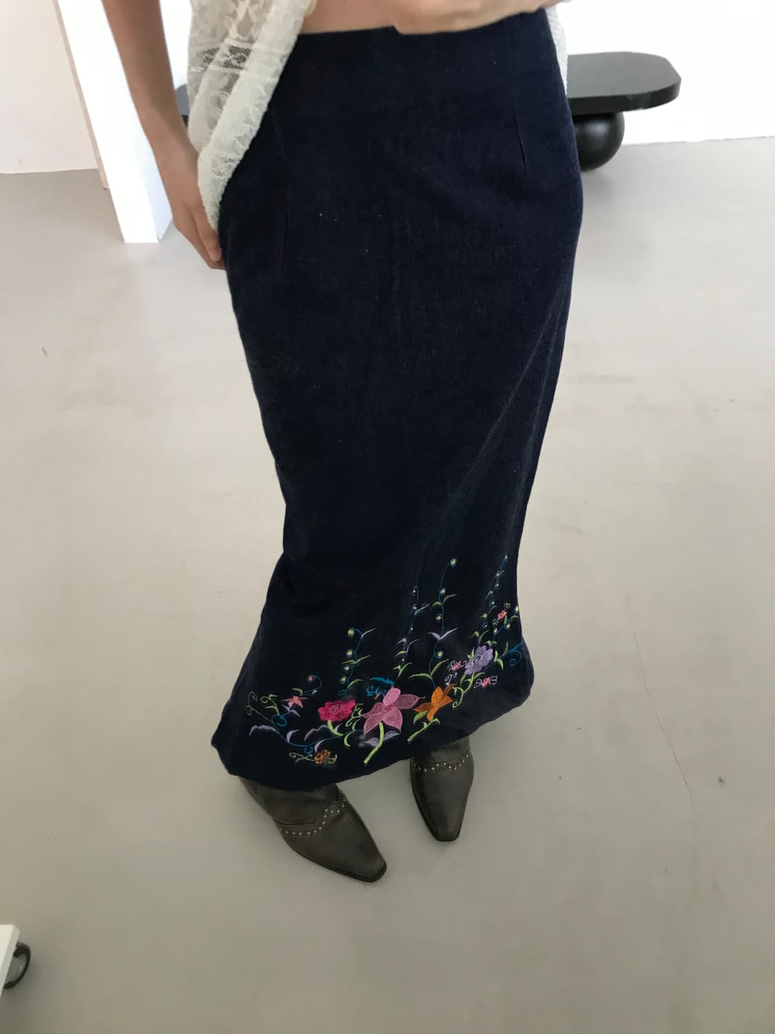 vintage mermaid flower skirt 상품이미지1