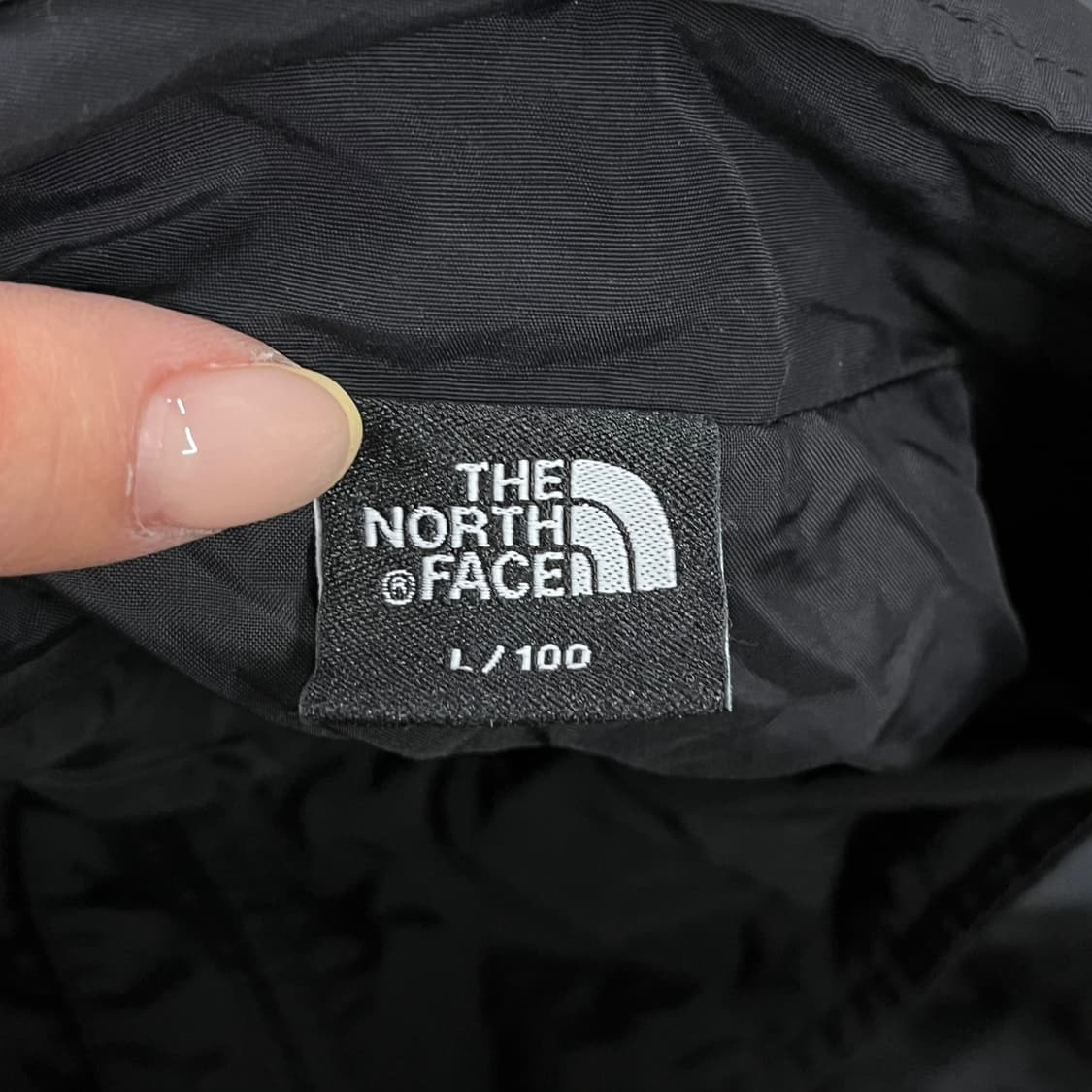 [정품/L] 노스페이스 블랙 바람막이 자켓 b10 상품이미지5