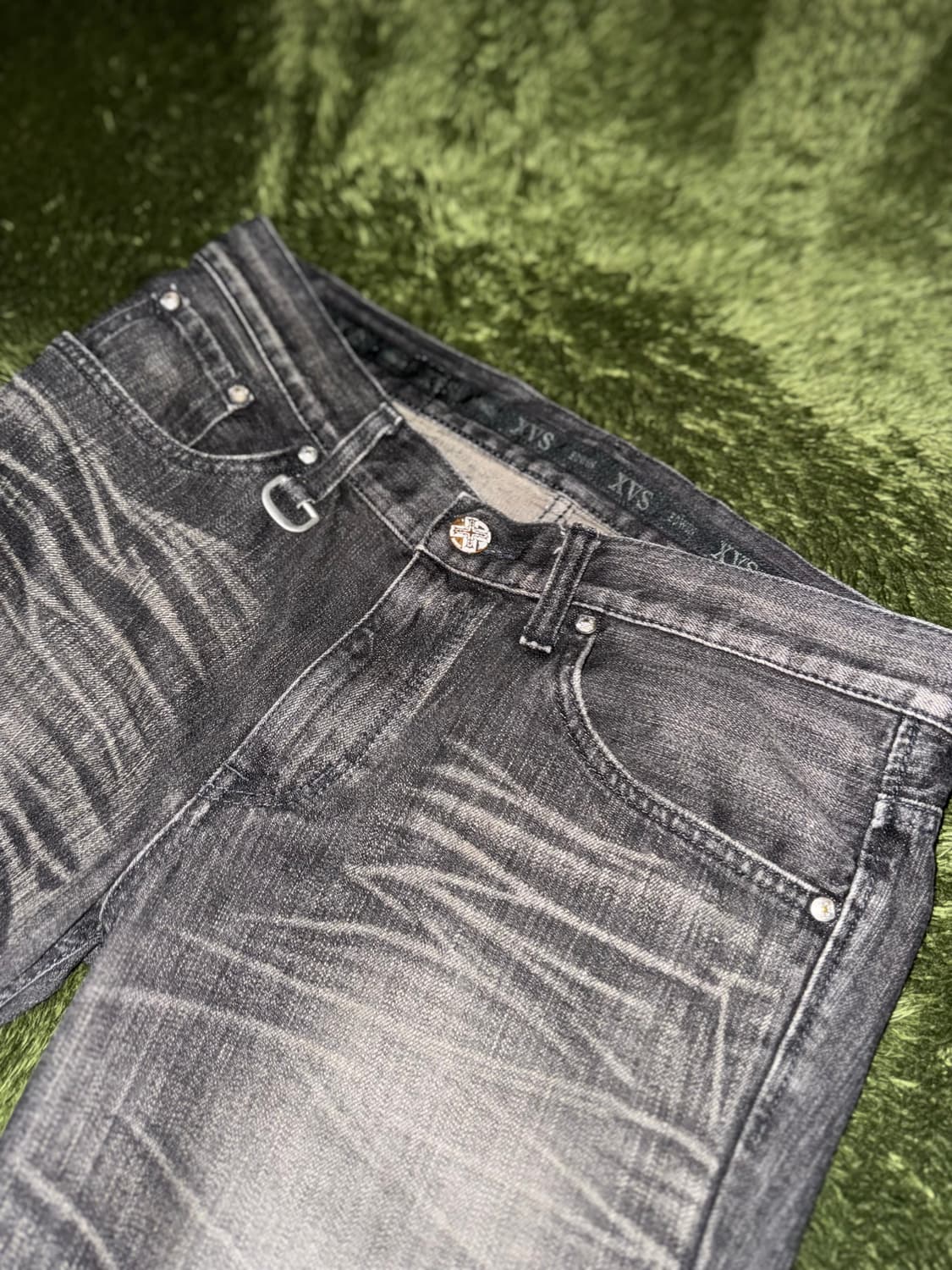 [32] Edwin 에드윈 재팬 XVS D링 집포켓 크롭 팬츠 7부 바지 상품이미지2