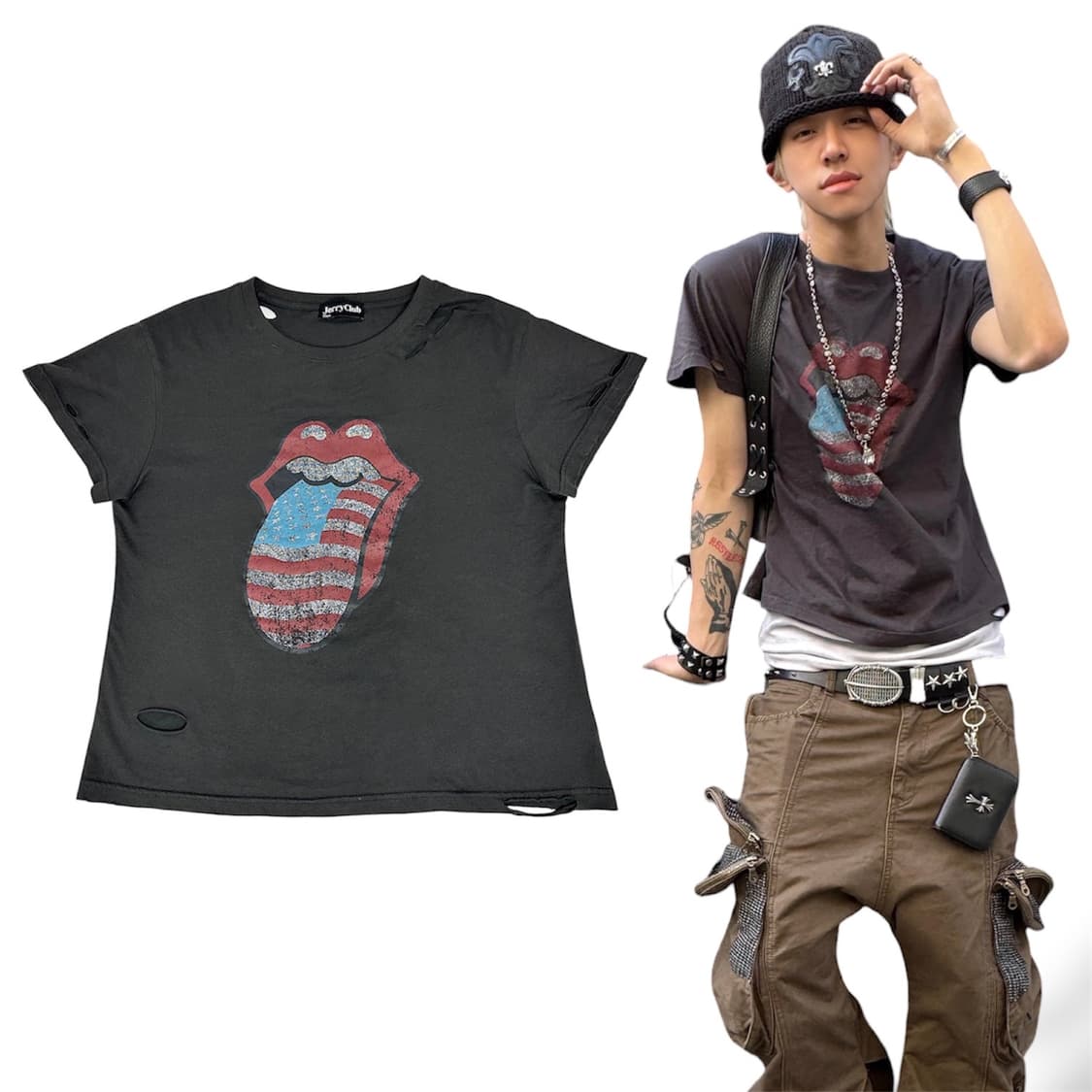 VINTAGE ROLLING STONES T 상품이미지3