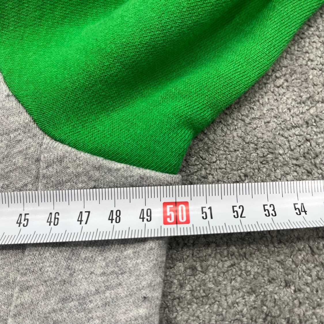 85 아디다스 트레포일 맨투맨 회색/녹색 상품이미지6