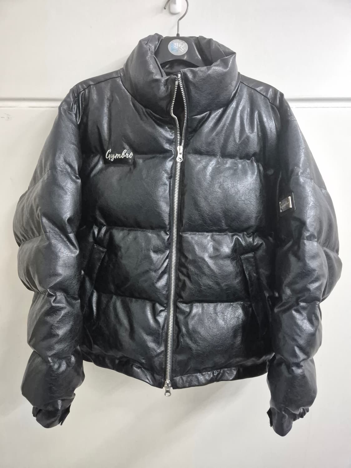 짐브로(GBRO)헤비 레더 숏패딩(L/100) 상품이미지1