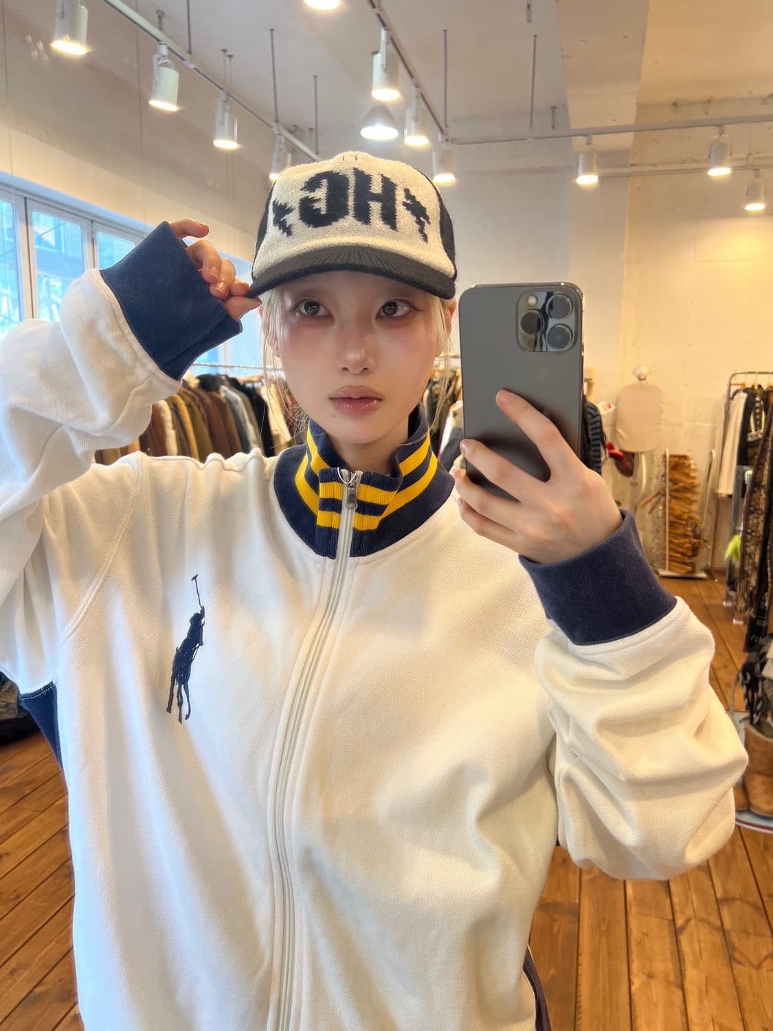 히스테릭 글래머 니트 캡 상품이미지1