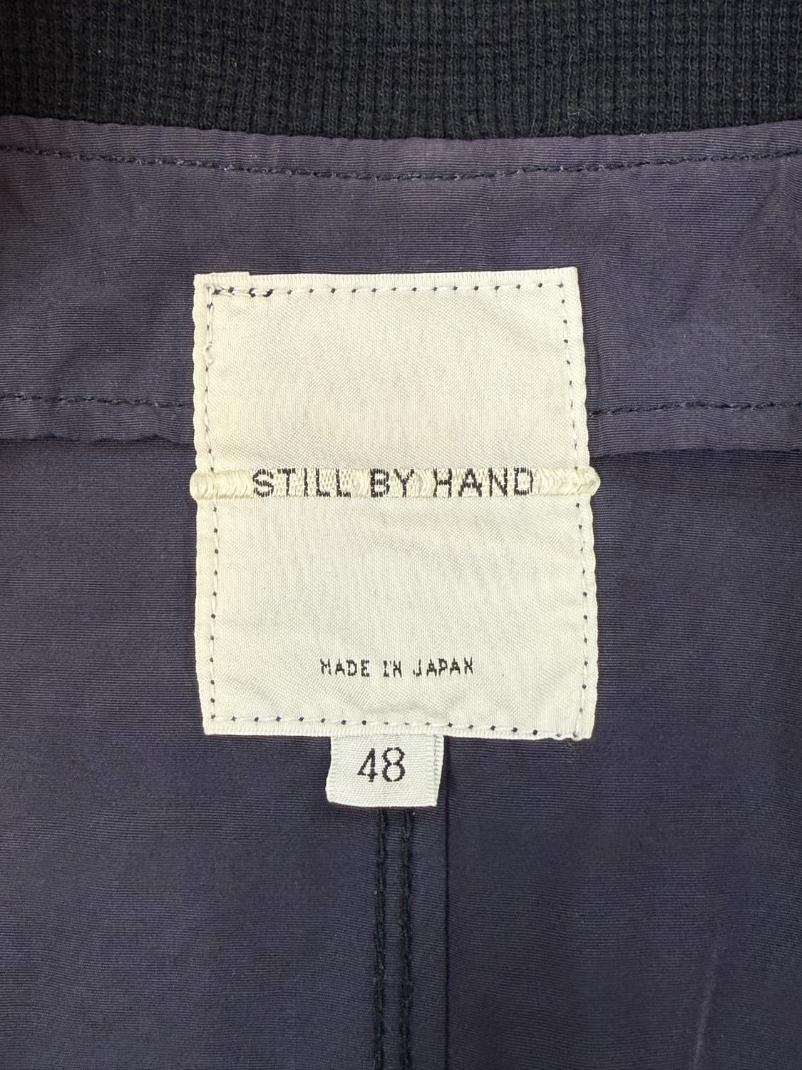 스틸바이핸드 14AW 스탠드 카라 코트 상품이미지7