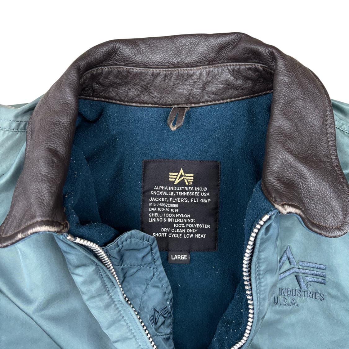 알파 인더스트리 FLT-45/P 플라이트 자켓 상품이미지6