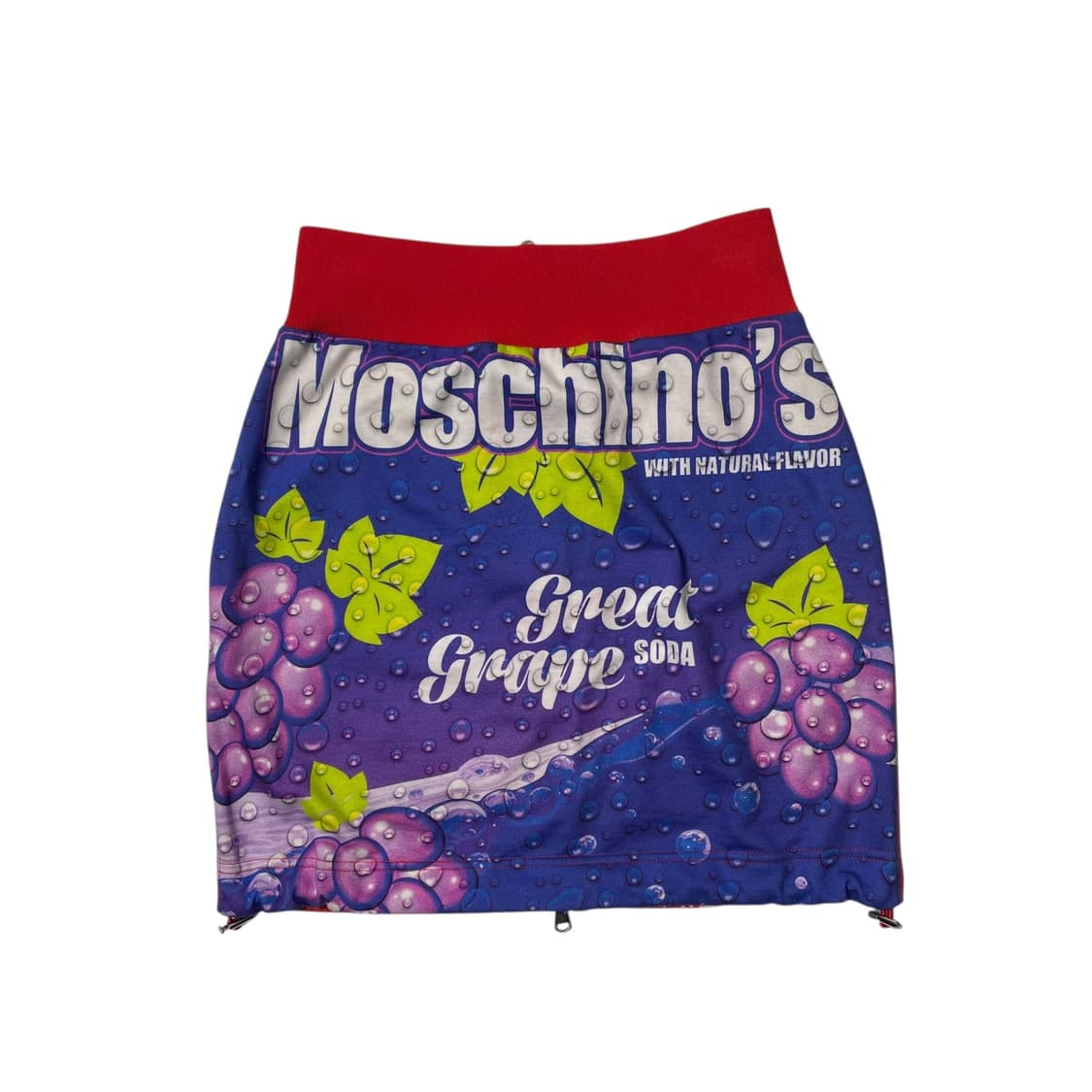 Moschino 레몬&포도 소다 프린트 미니 스커트 상품이미지5