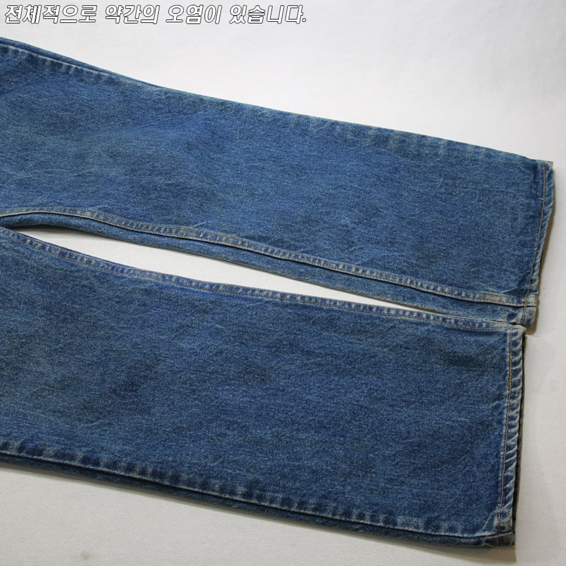 (착용컷) 90's 리바이스 517 부츠컷 진 (남성용 34.5) 상품이미지8