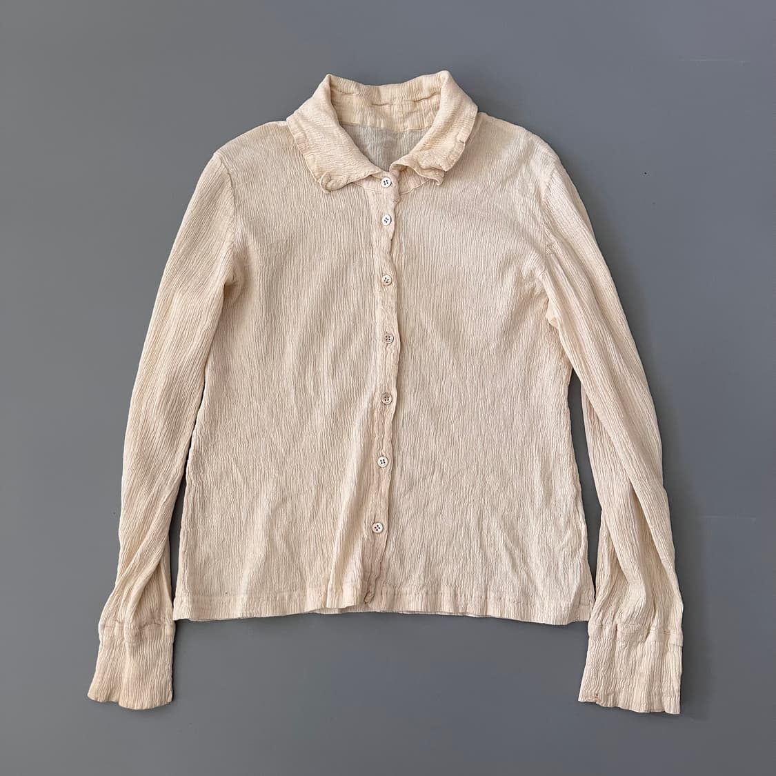 츠모리치사토 tsumori chisato 플리츠 셔츠 블라우스 상품이미지1