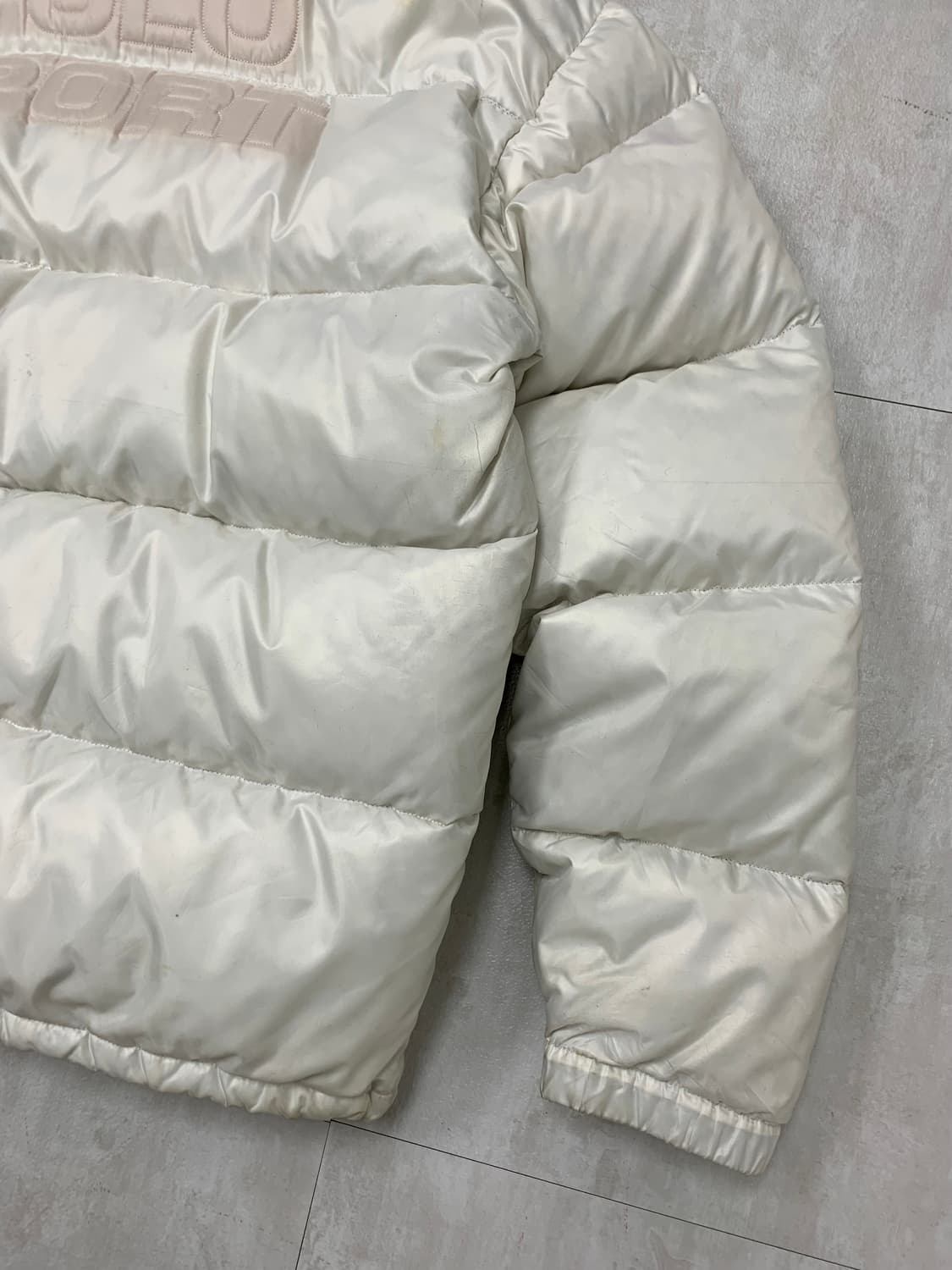 폴로스포츠 화이트 패딩 상품이미지9