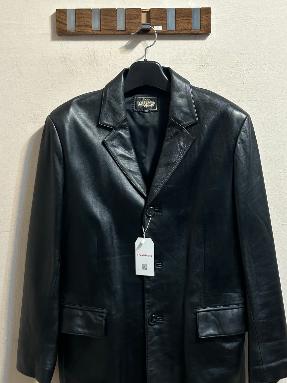 유즈드 이태리 레더 테일러드 자켓 상품이미지2