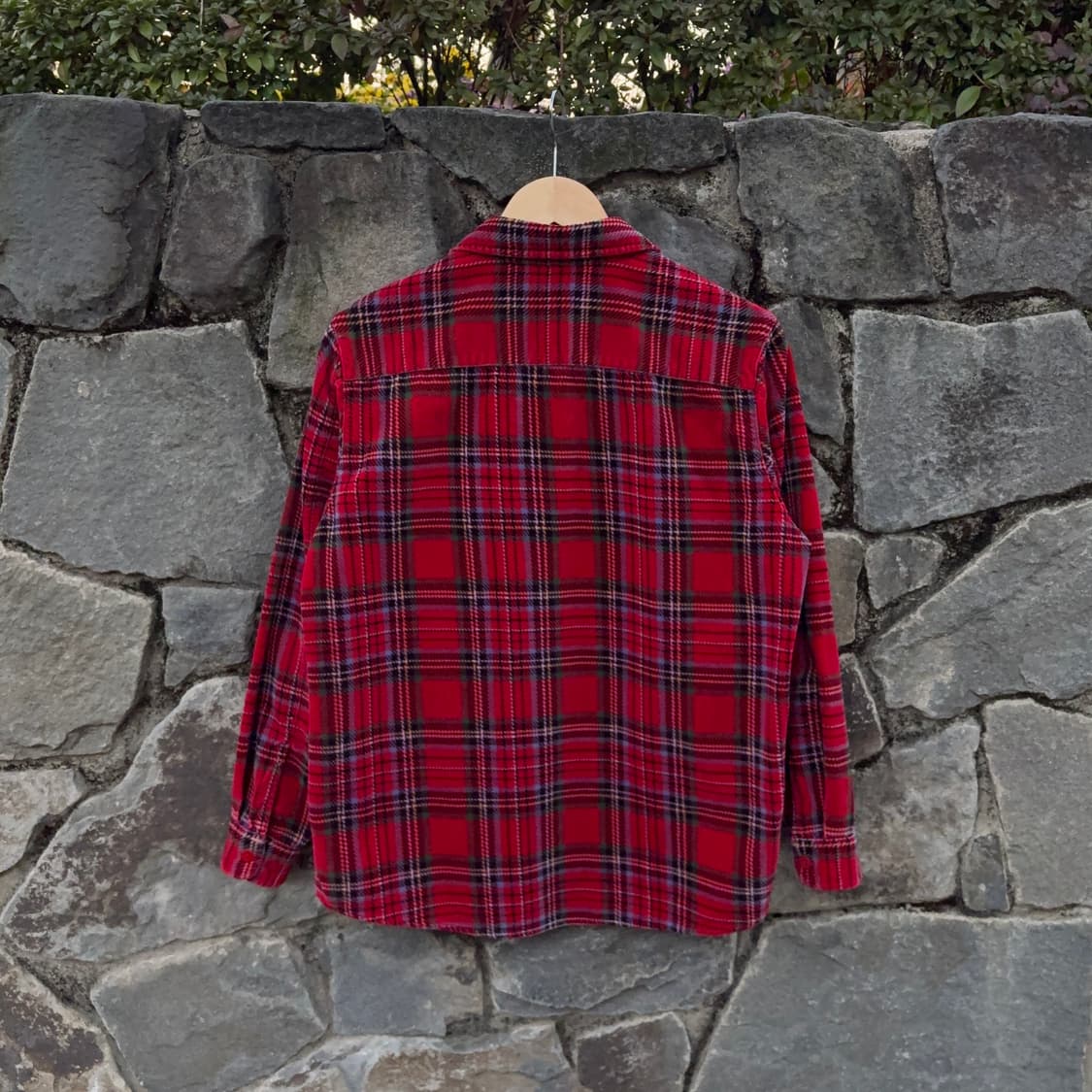 엘엘빈 L.L.Bean 레드 타탄 플란넬 셔츠 상품이미지6