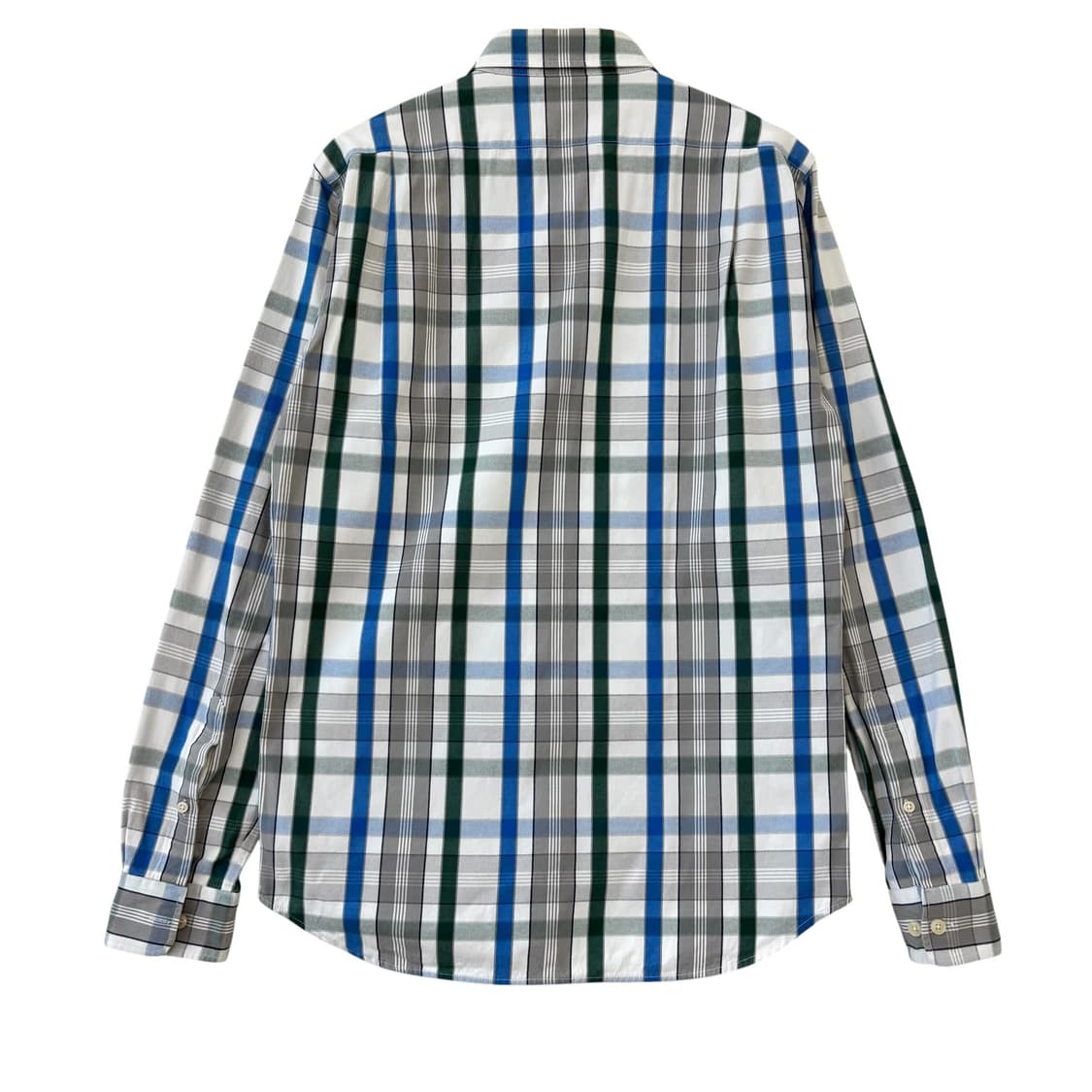 일꼬르소 슬림 핏 옥스포드 체크 셔츠 상품이미지5