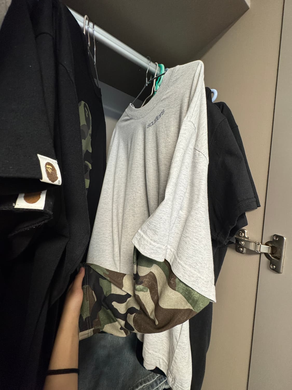 scuffers 카모 롱슬리브 팔아요 상품이미지1