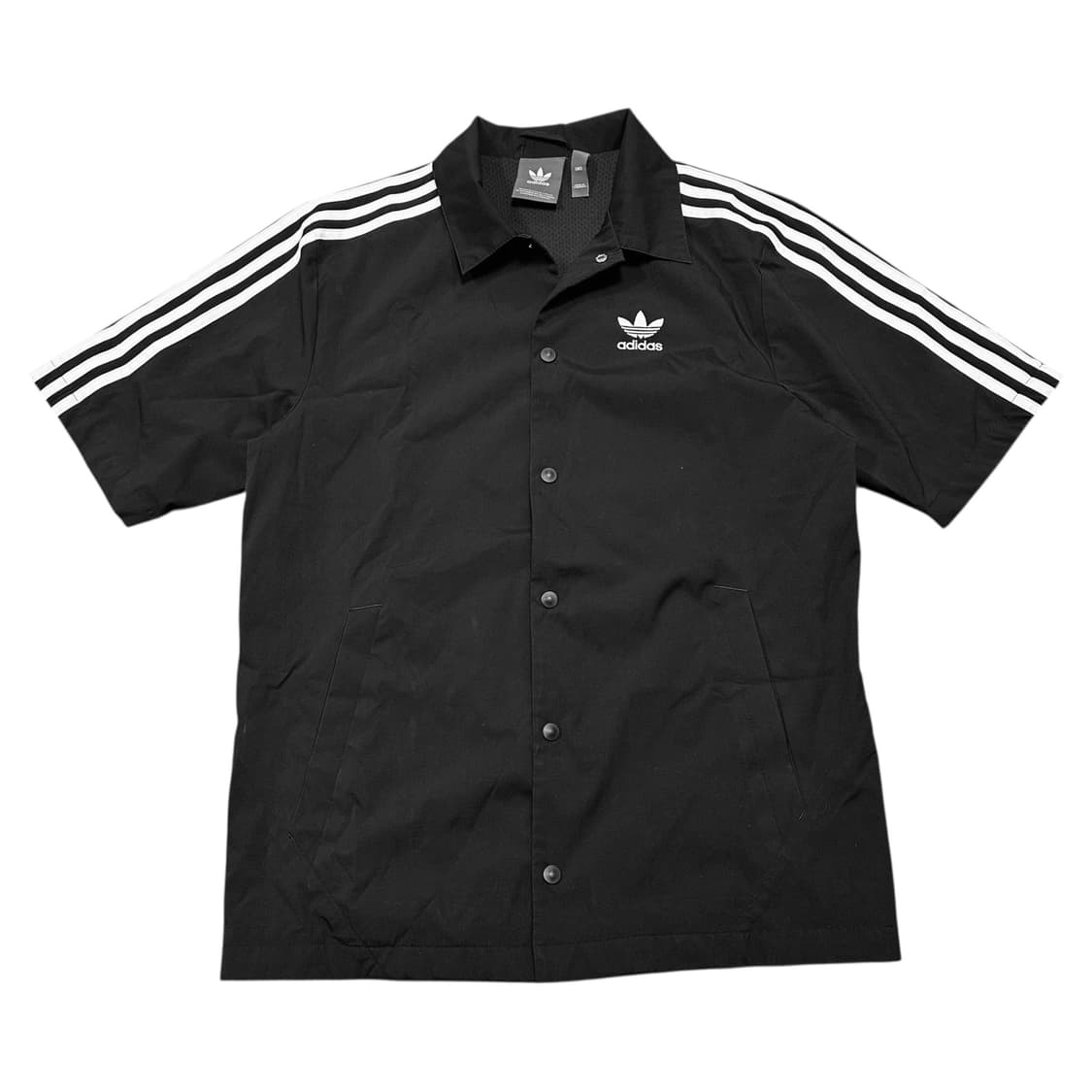 ✨ (바배) 아디다스 블랙 반팔 코치 자켓 상품이미지2