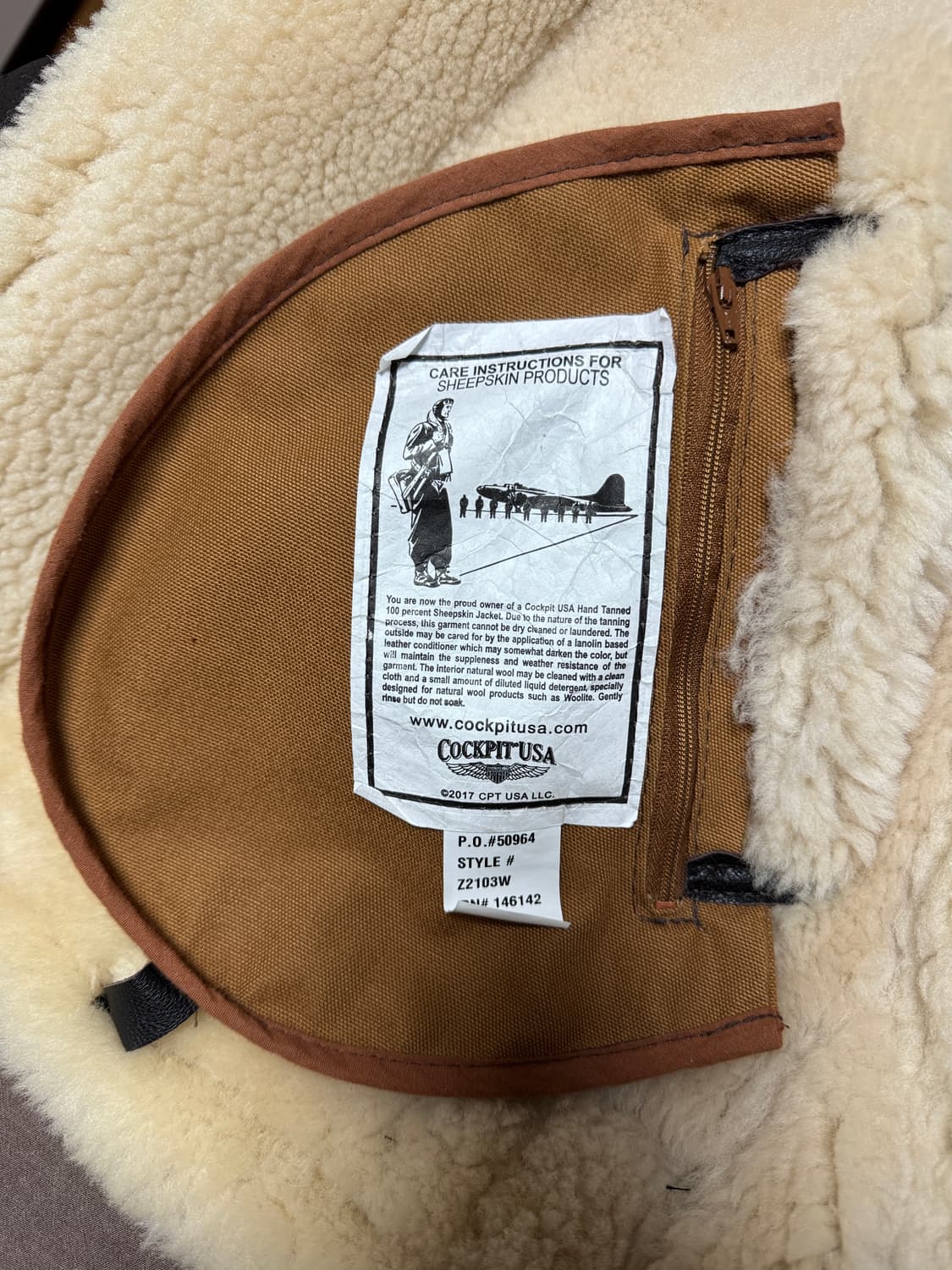 콕핏 cockpit 더 제네럴 B-3 자켓 Z2103 상품이미지7