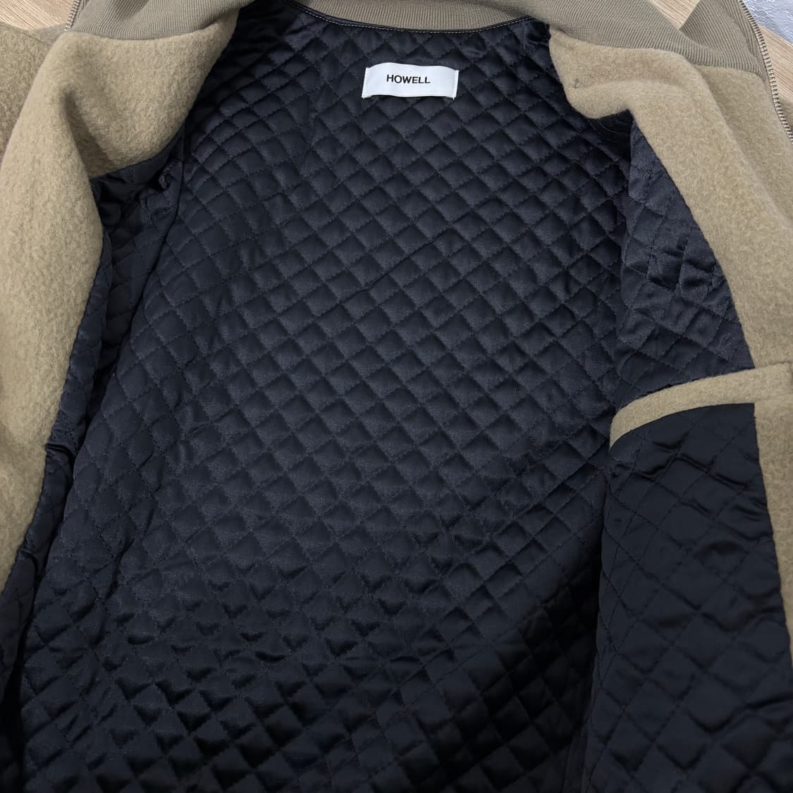 [새제품] 부클 누빔 자켓 상품이미지3