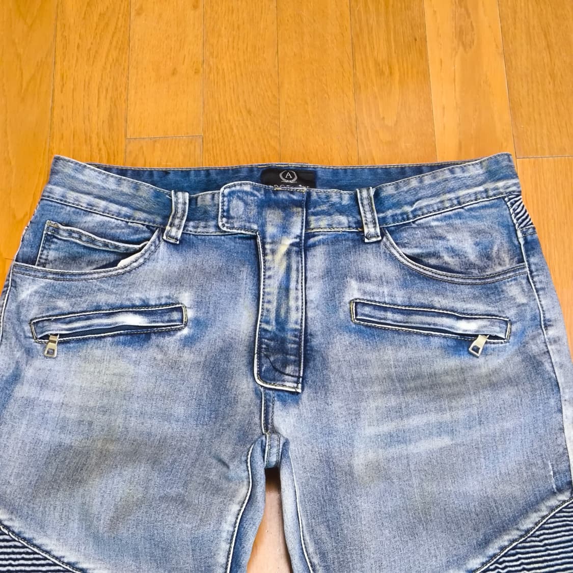 [XL] ADORABLE 모터사이클 바이크진 상품이미지1