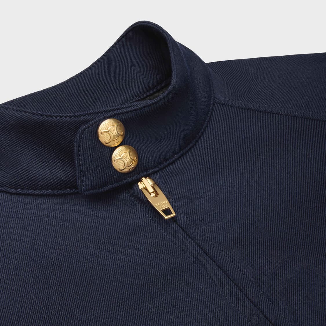 [라이즈 원빈님 착용] 셀린느 25ss 클래식 로고 블루종 자켓 상품이미지6