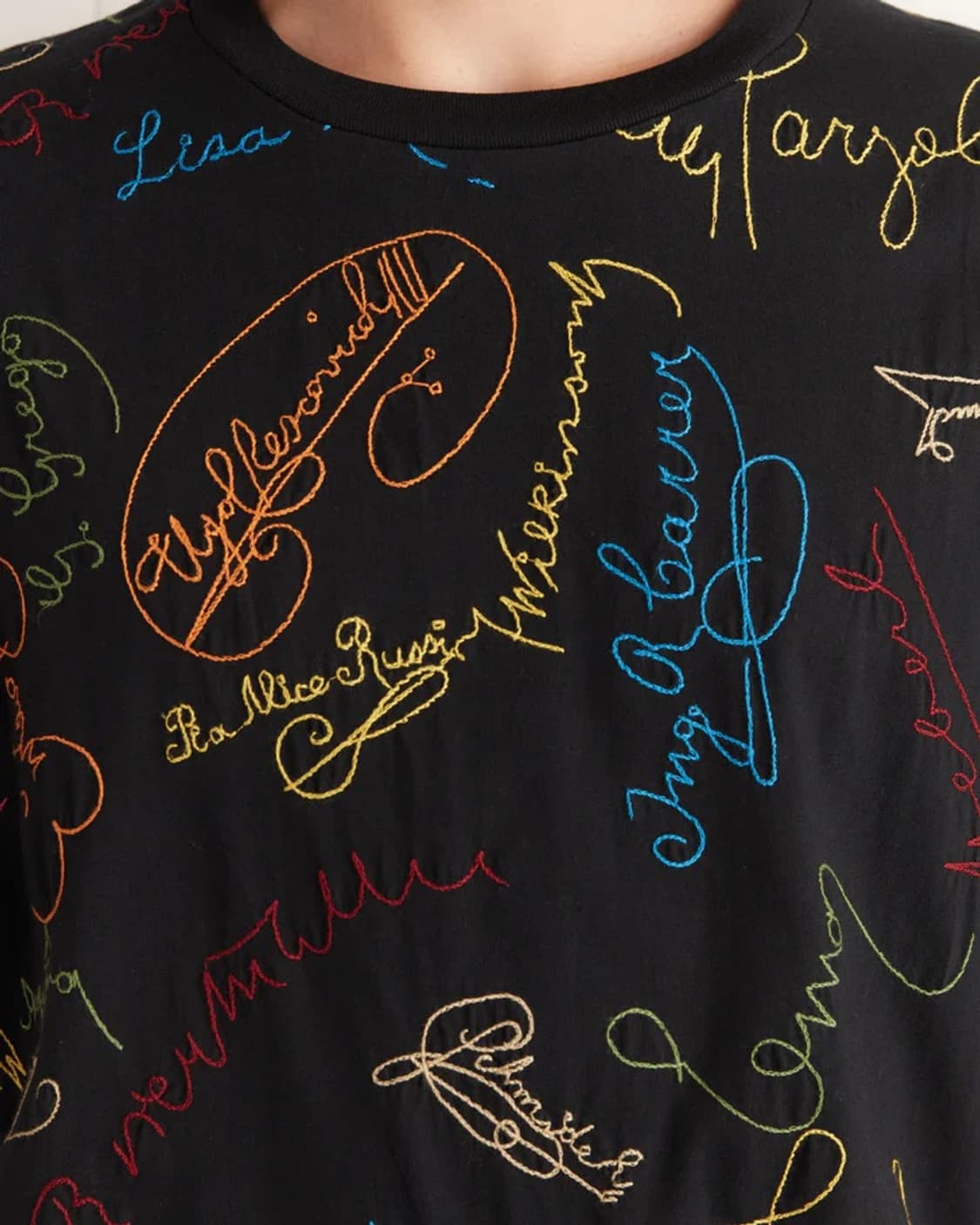 [M,L]보디 BODE Signature Scrawl 레터링 티셔츠 상품이미지2
