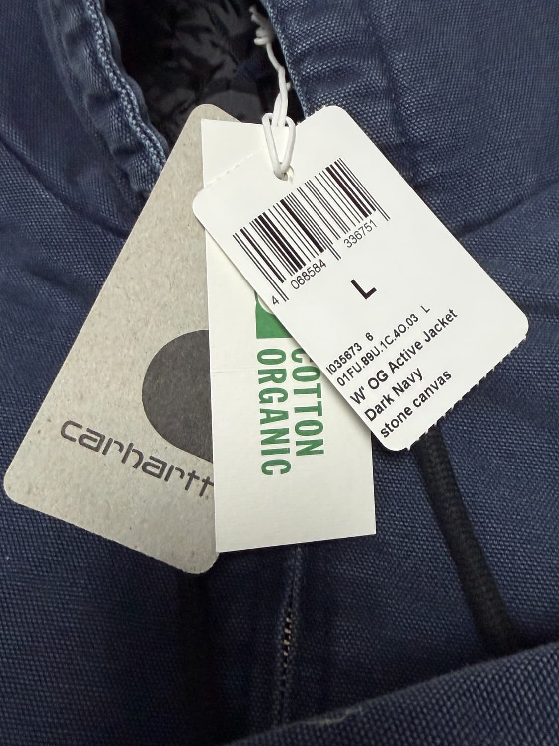 [L] 칼하트 wip w og 액티브 자켓 네이비 og active 상품이미지5