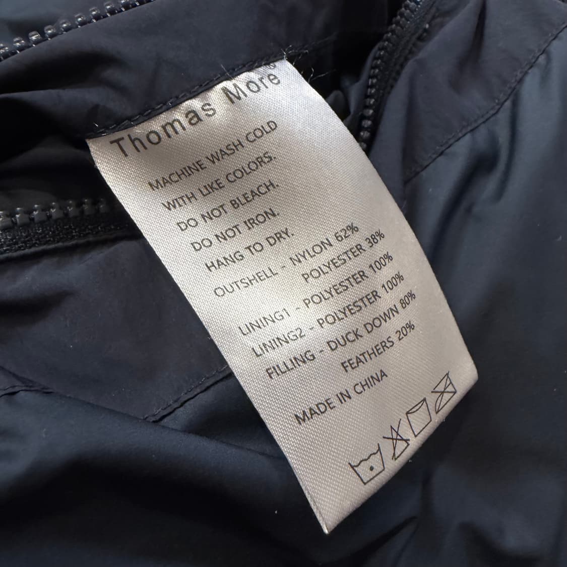 토마스 모어 네이비 시티 숏 다운 재킷 상품이미지4