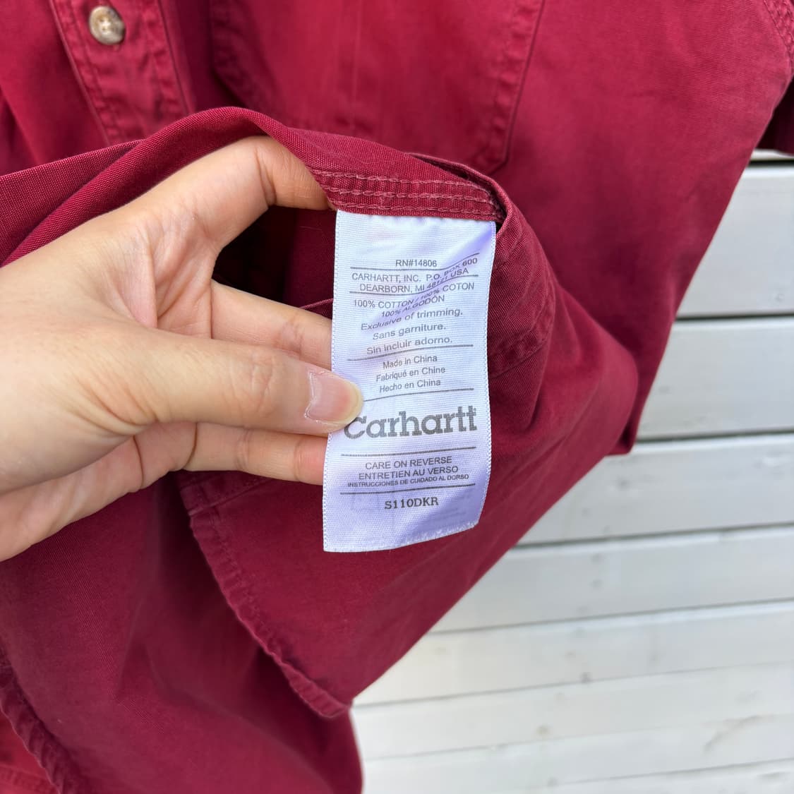 Carhartt 칼하트 반팔 셔츠 상품이미지8