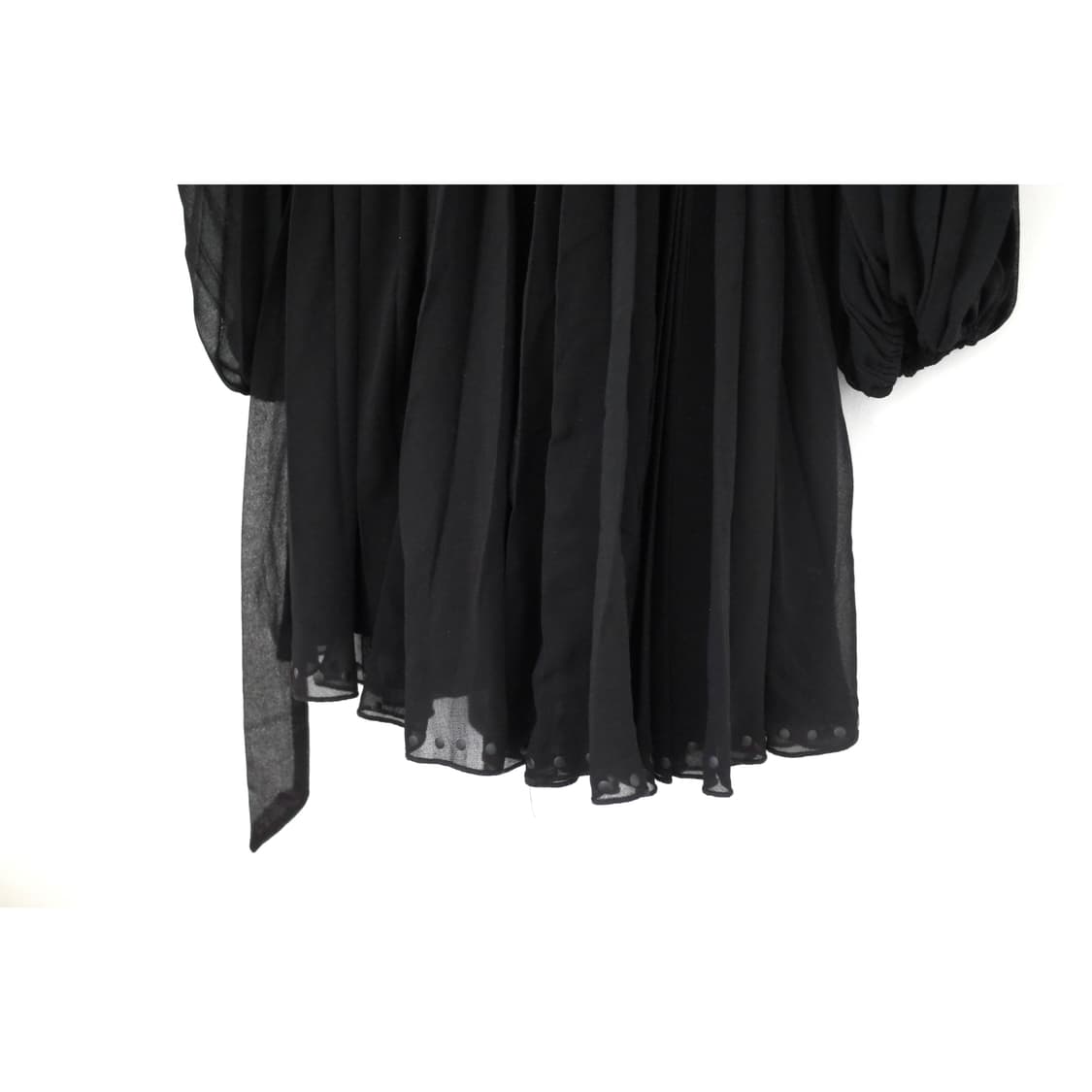 [택O새상품] 자라 블랙 벨트 플리츠 원피스 상품이미지8