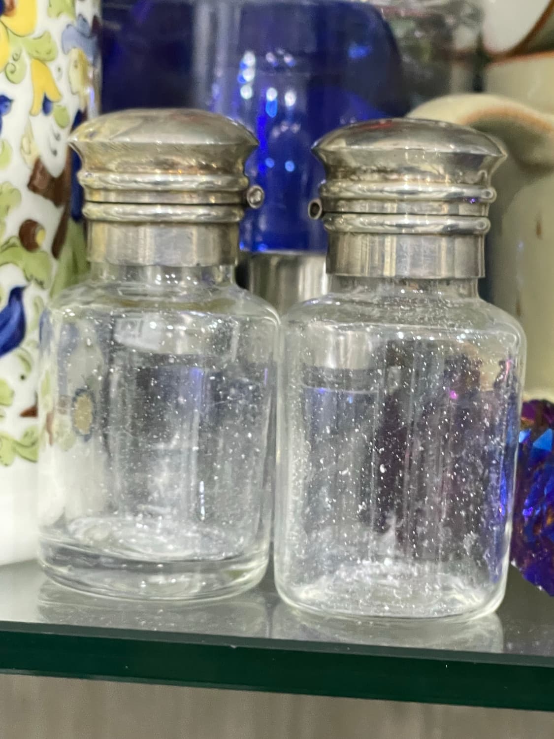 (1930s,영국)조단/셰필드 소금•후추통(2p) 상품이미지1