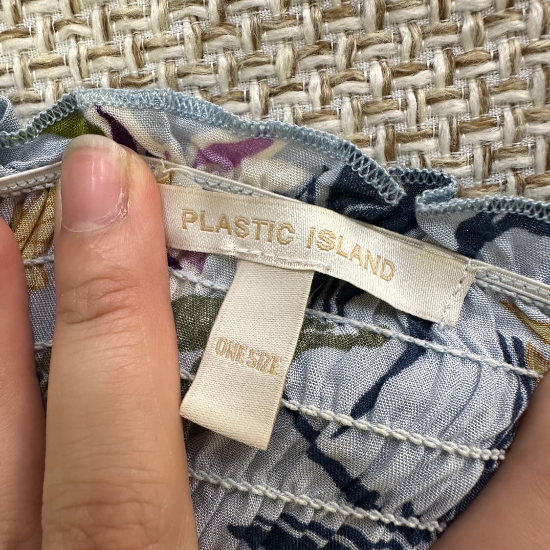 원사이즈 플라스틱아일랜드 원피스0401D 상품이미지2