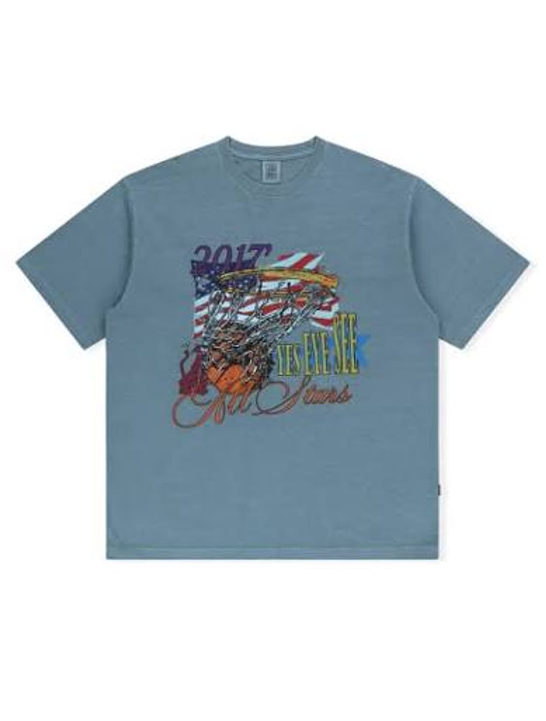 예스아이씨 Y.E.S Goal In Tee Blue 상품이미지1