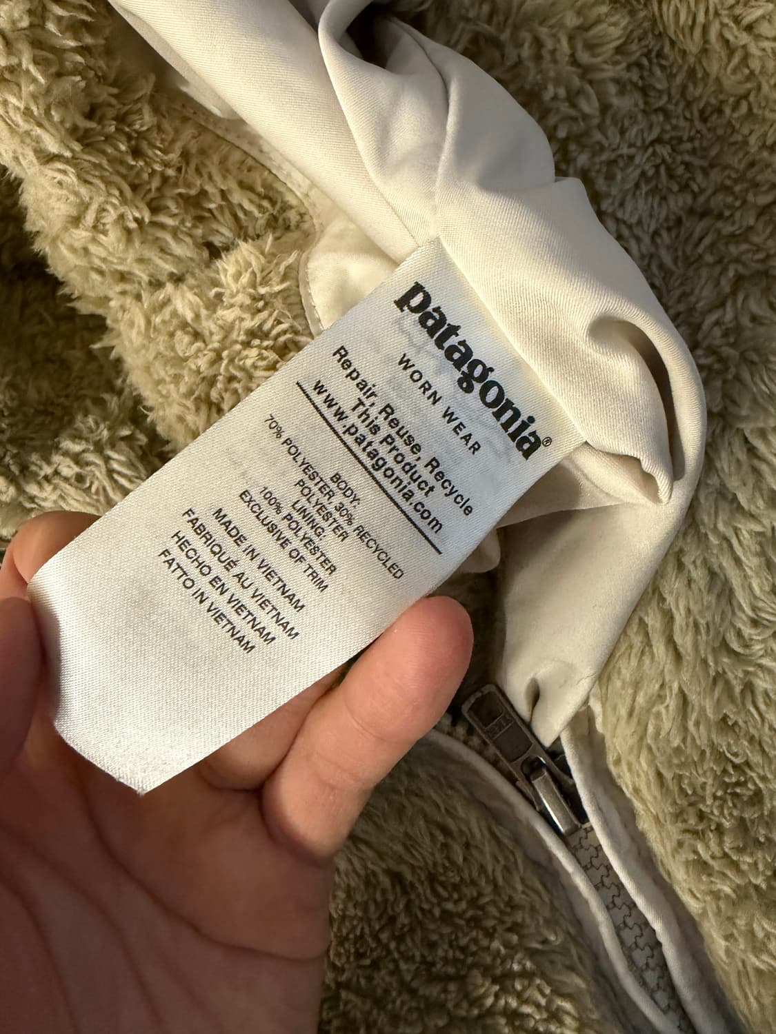 파타고니아 후리스 집업 상품이미지3