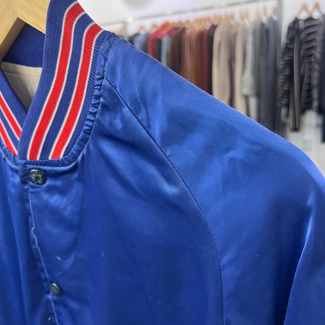 [USA MADE] [M] United Workers 바시티자켓 상품이미지3