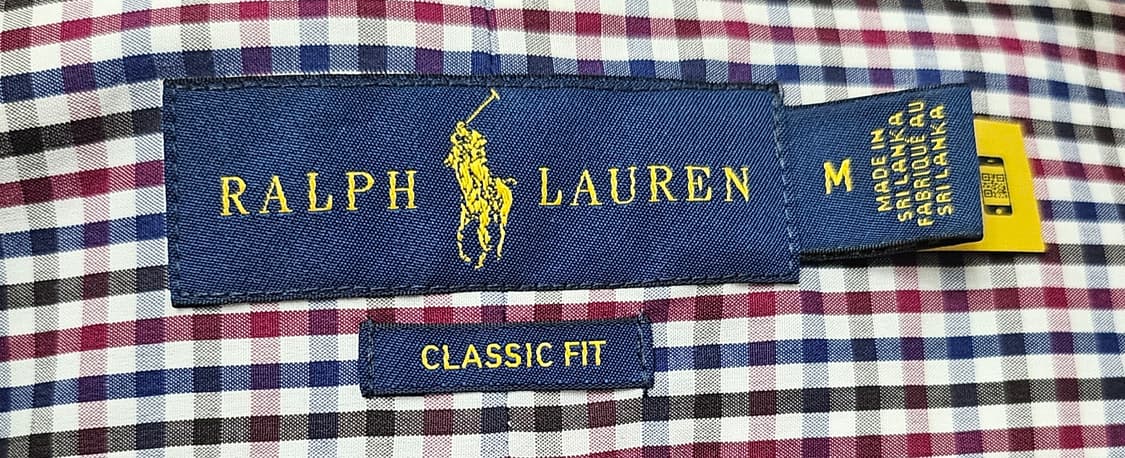 (95~100)M ☆초대장급☆ 랄프로렌폴로 클래식핏 [체크] 남방셔츠 상품이미지2